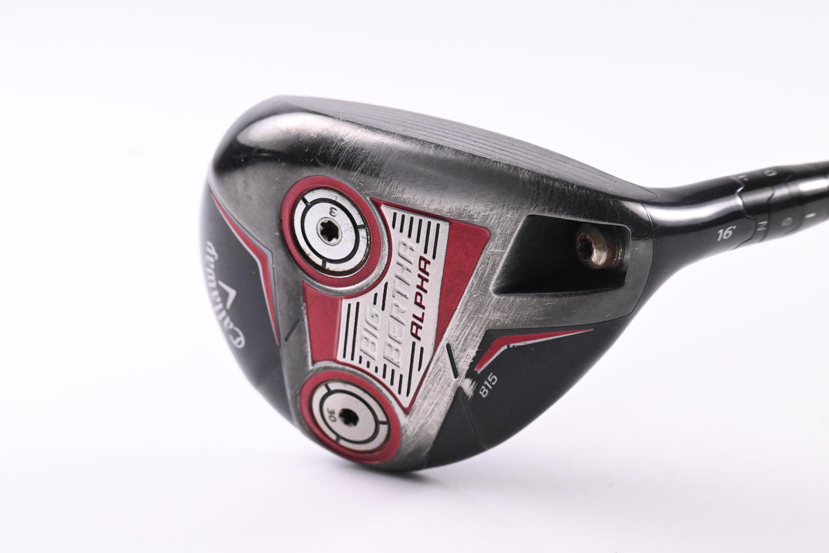 Callaway Big Bertha Alpha 815 #3 Wood / 16 Degree / Regular Flex Speeder 665