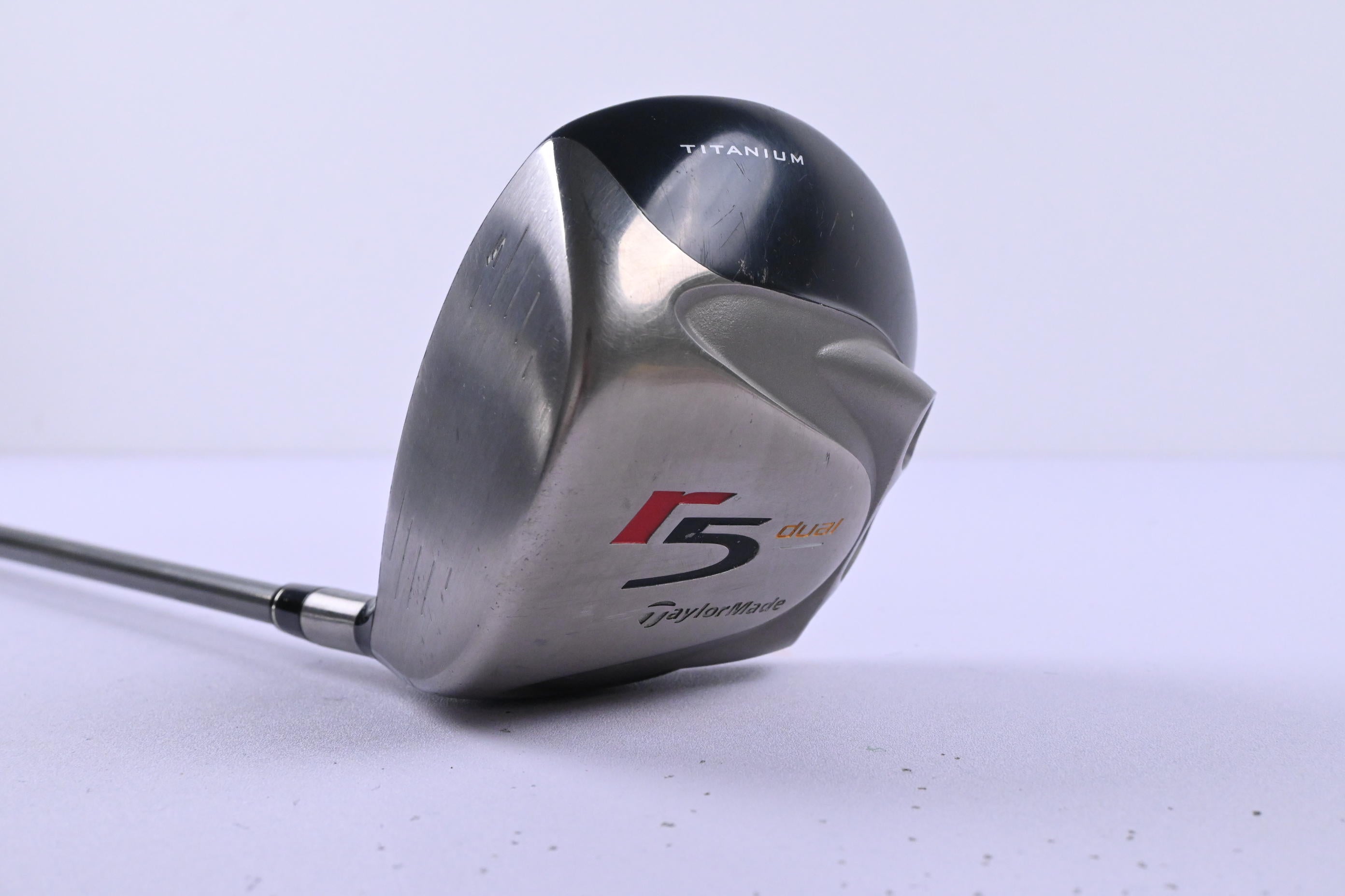 Left Hand Taylormade R5 Dual Driver / 10.5 Degree / Regular Flex M.A.S² 55