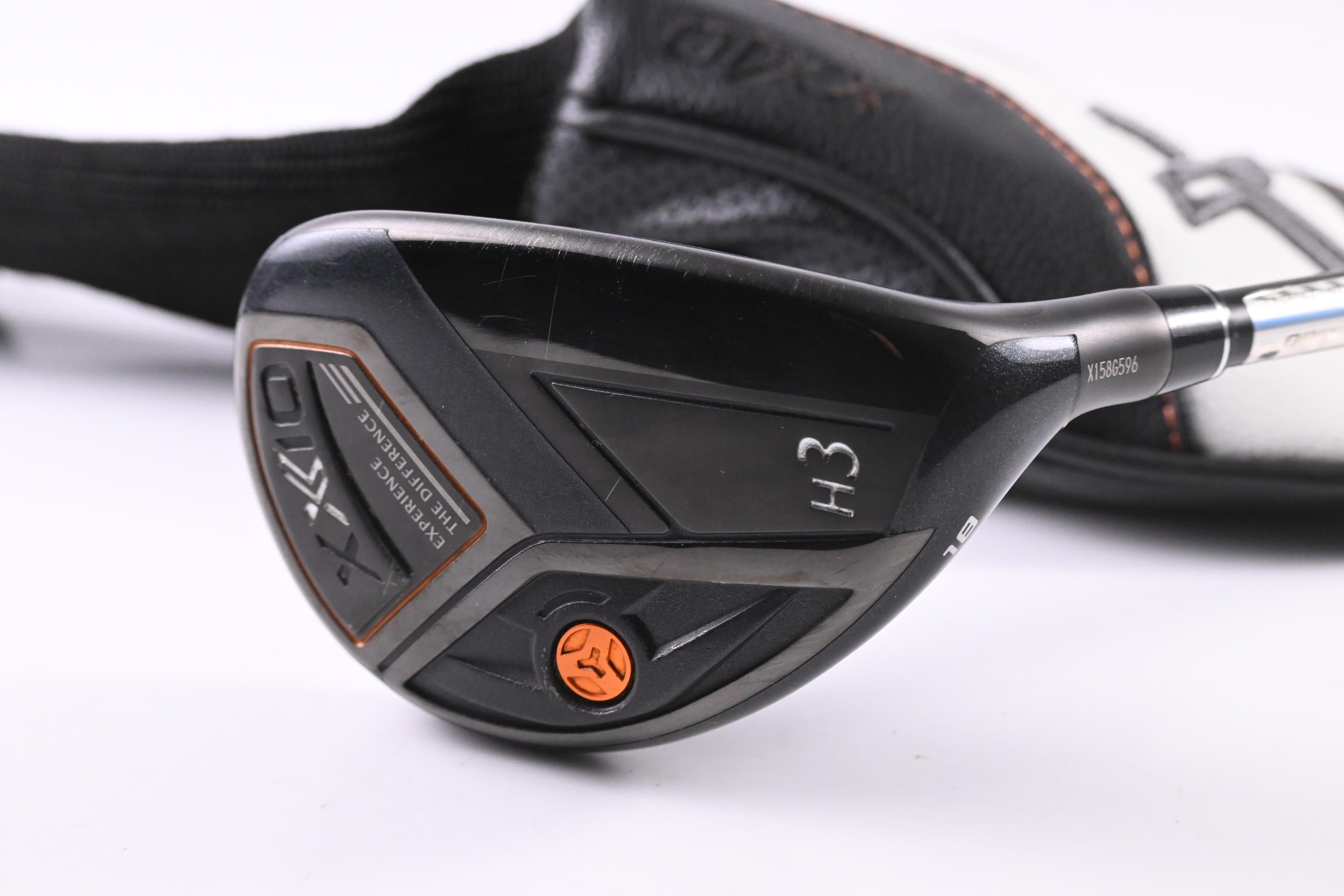XXIO X Black #3 Hybrid / 18 Degree / Stiff Flex Miyazaki AX-1 55g Shaft