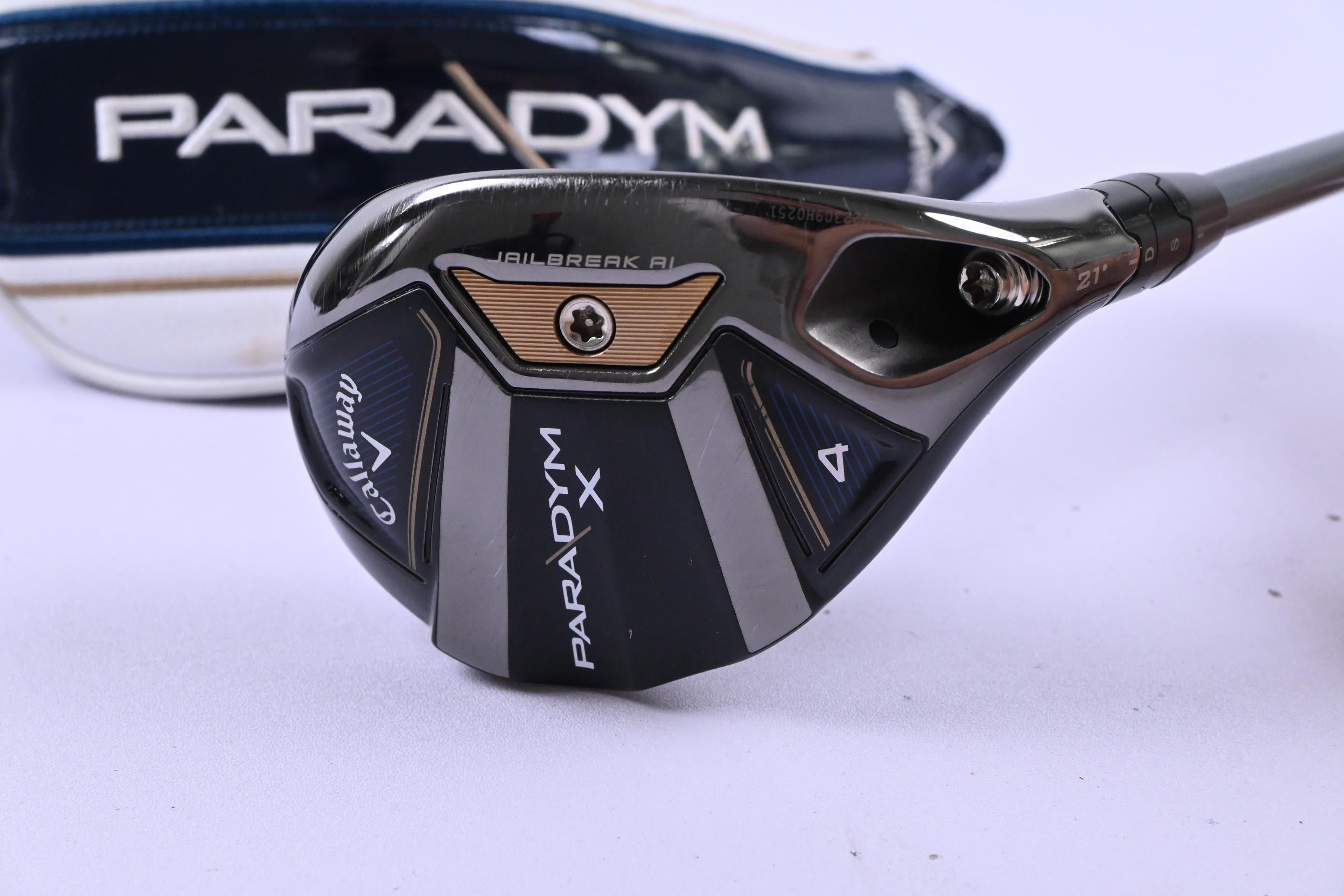 Callaway Paradym X #4 Hybrid / 21 Degree / Regular Flex HZRDUS Gen4 Silver 65