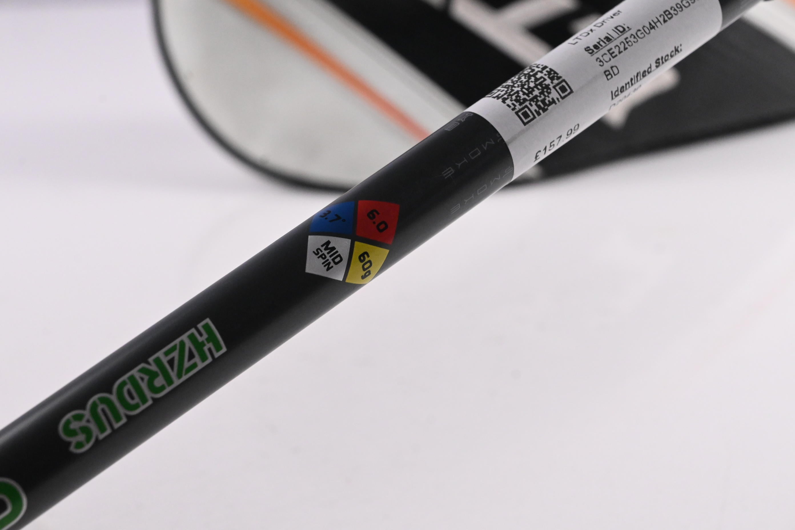 Cobra LTDx Driver / 9 Degree / Stiff Flex HZRDUS Smoke iM10 60 Shaft