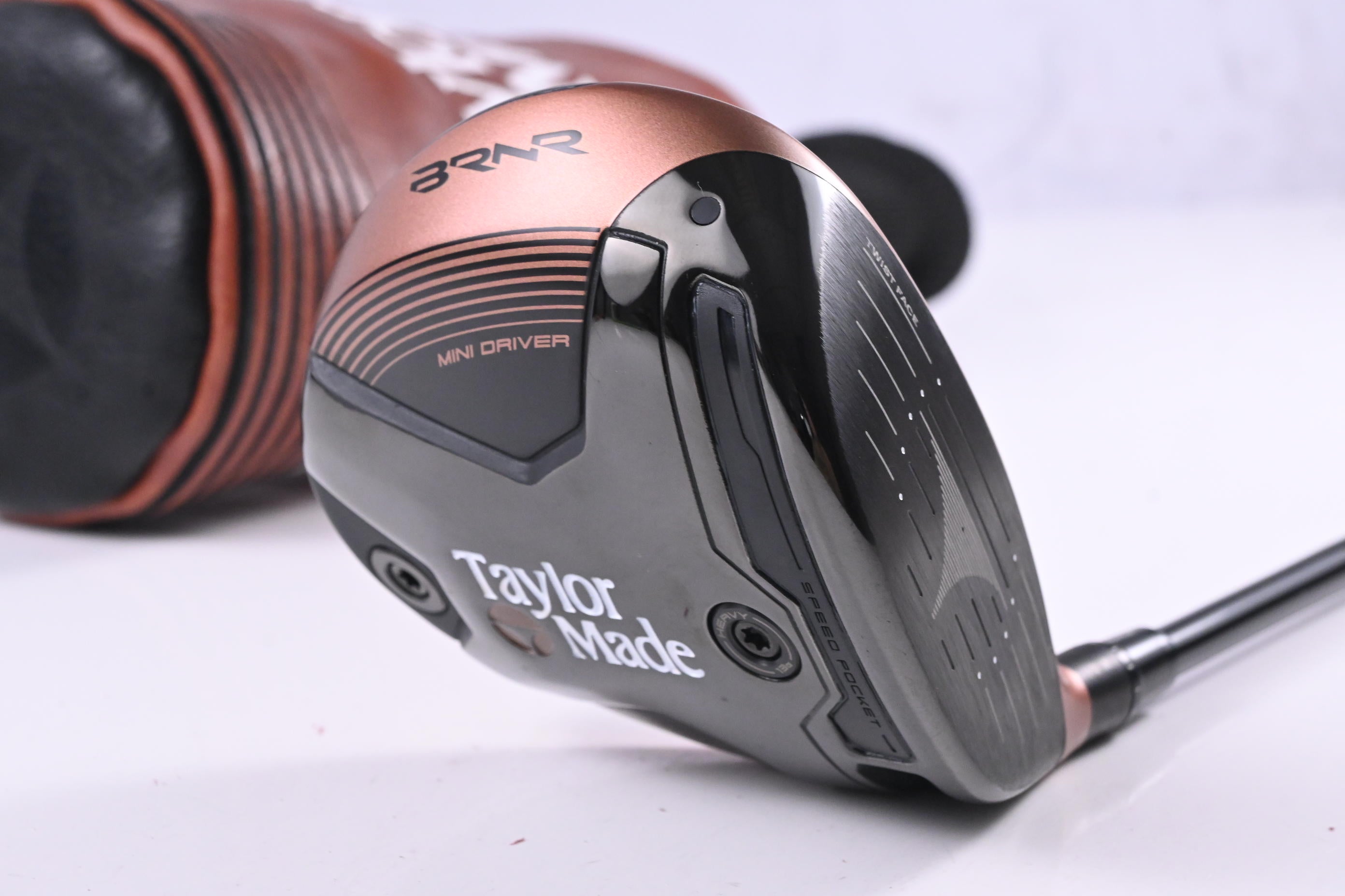 Taylormade BRNR Copper Mini Driver / 13.5 Degree / Regular Flex UST Mamiya 65