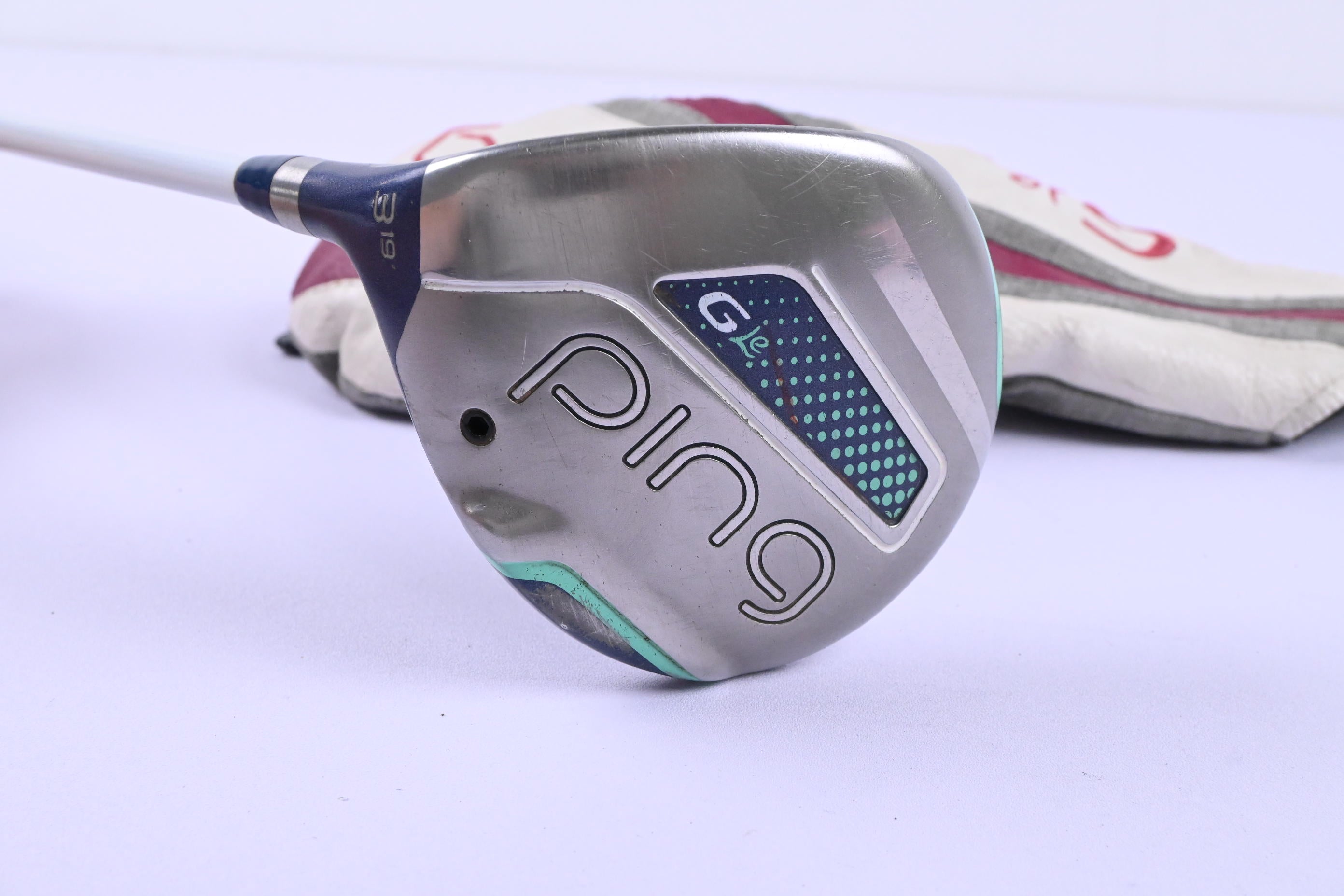 Left Hand Ping G Le #3 Wood / 19 Degree / Ladies Flex Ping ULT 230 Shaft