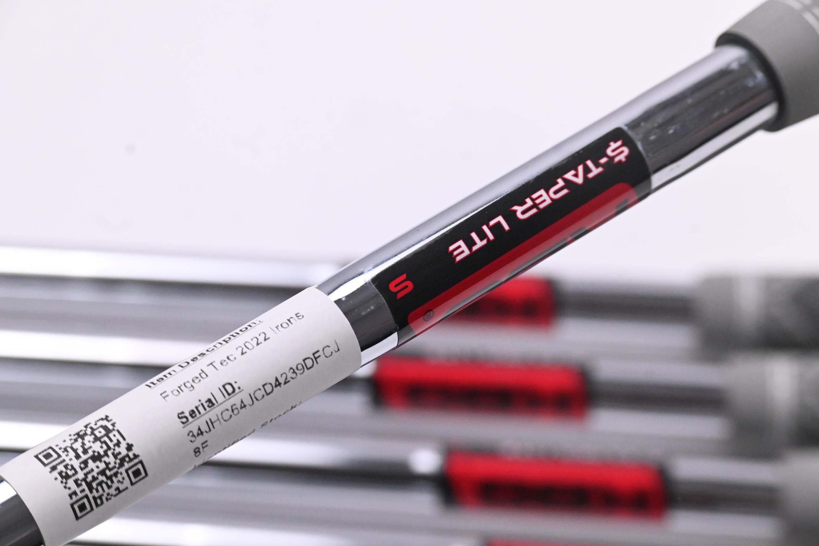 Cobra Forged Tec 2022 Irons / 5-PW / Stiff Flex KBS $-Taper Lite Shafts