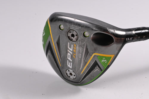 Callaway Epic Flash #3 Wood / 13.5 Degree / X-Flex HZRDUS Smoke Black 70 Shaft