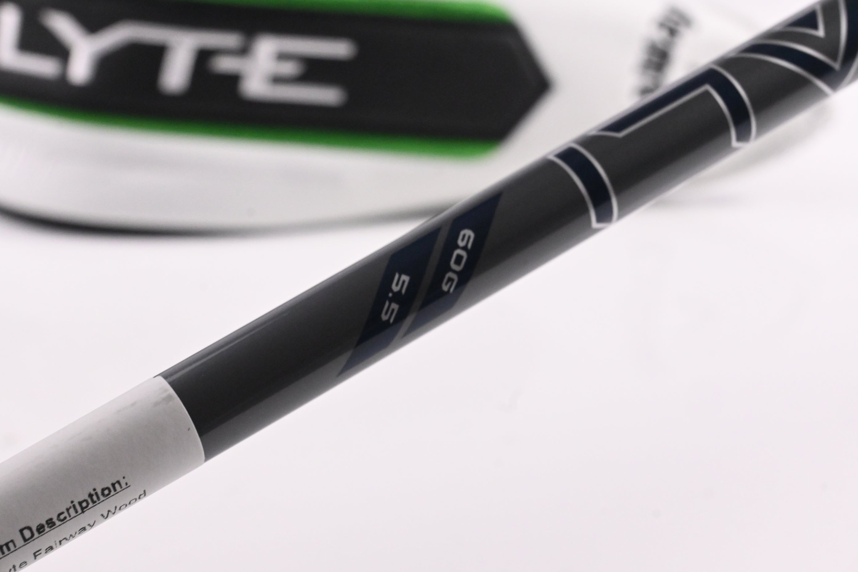 Callaway Elyte #3 Wood / 15 Degree / Regular Flex Denali Charcoal 60 Shaft