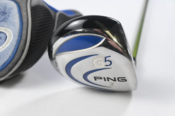 Ping G5 #3 Wood / 15 Degree / Regular Flex Aldila NV Green 75 Shaft
