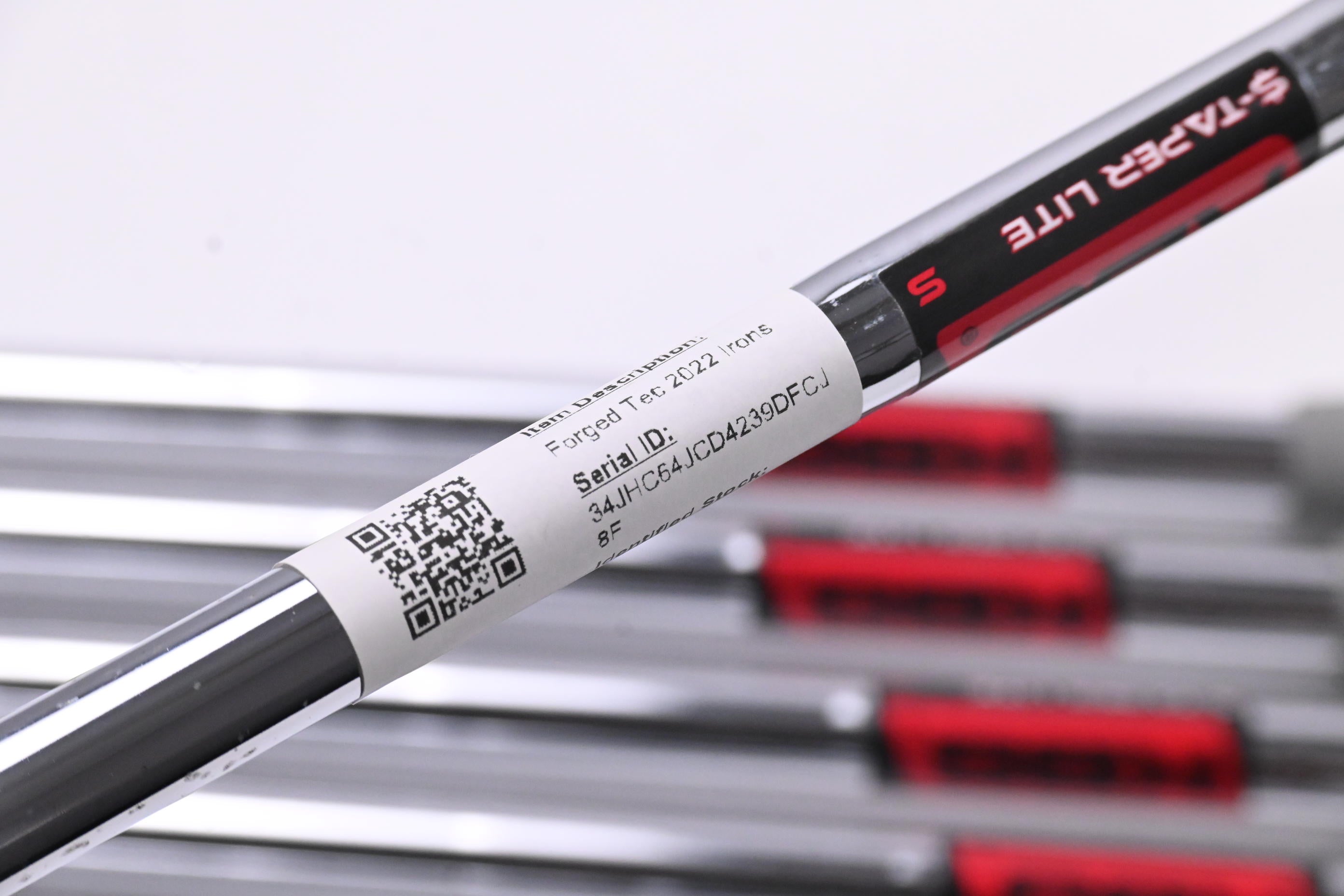 Cobra Forged Tec 2022 Irons / 5-PW / Stiff Flex KBS $-Taper Lite Shafts