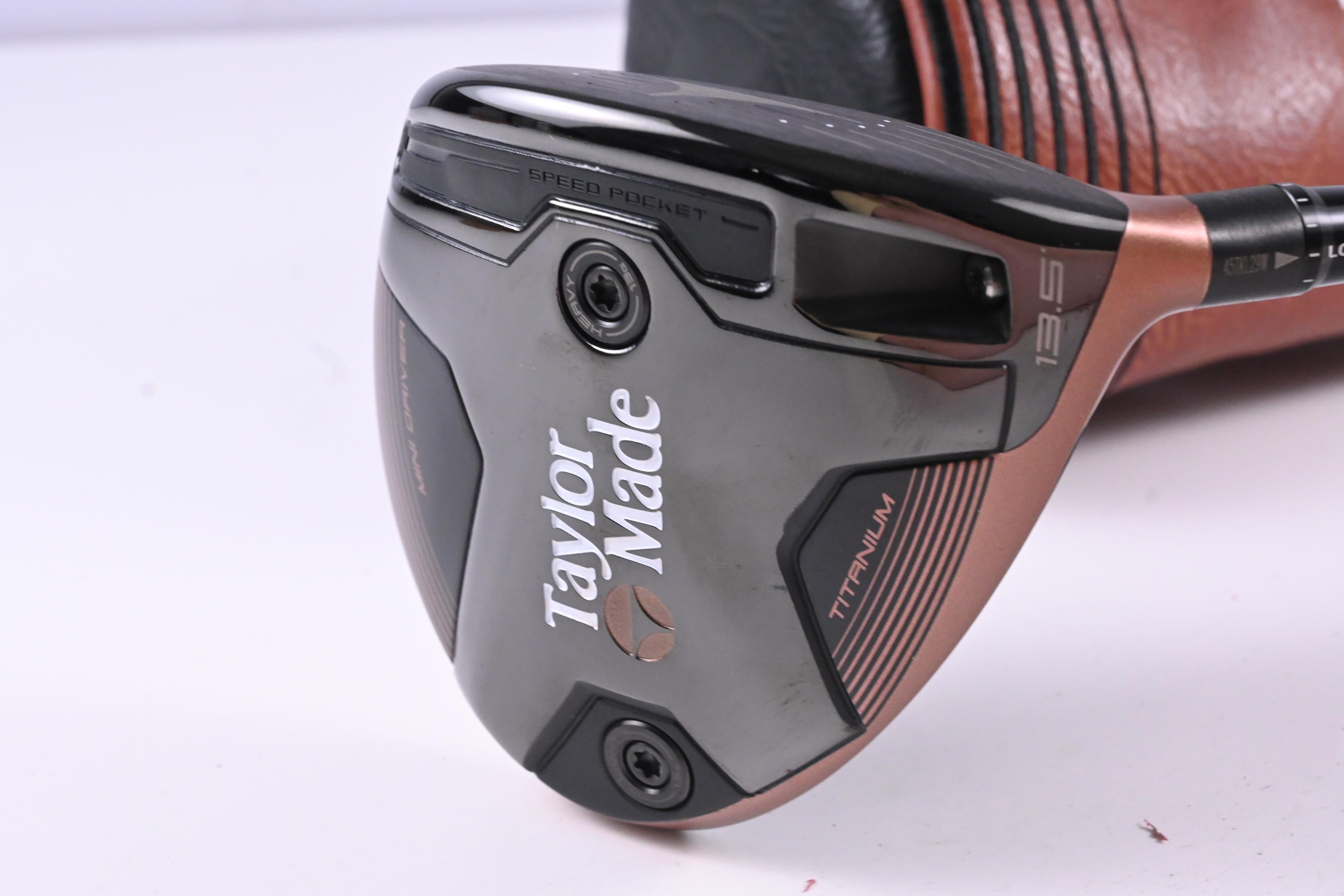 Taylormade BRNR Copper Mini Driver / 13.5 Degree / Regular Flex UST Mamiya 65