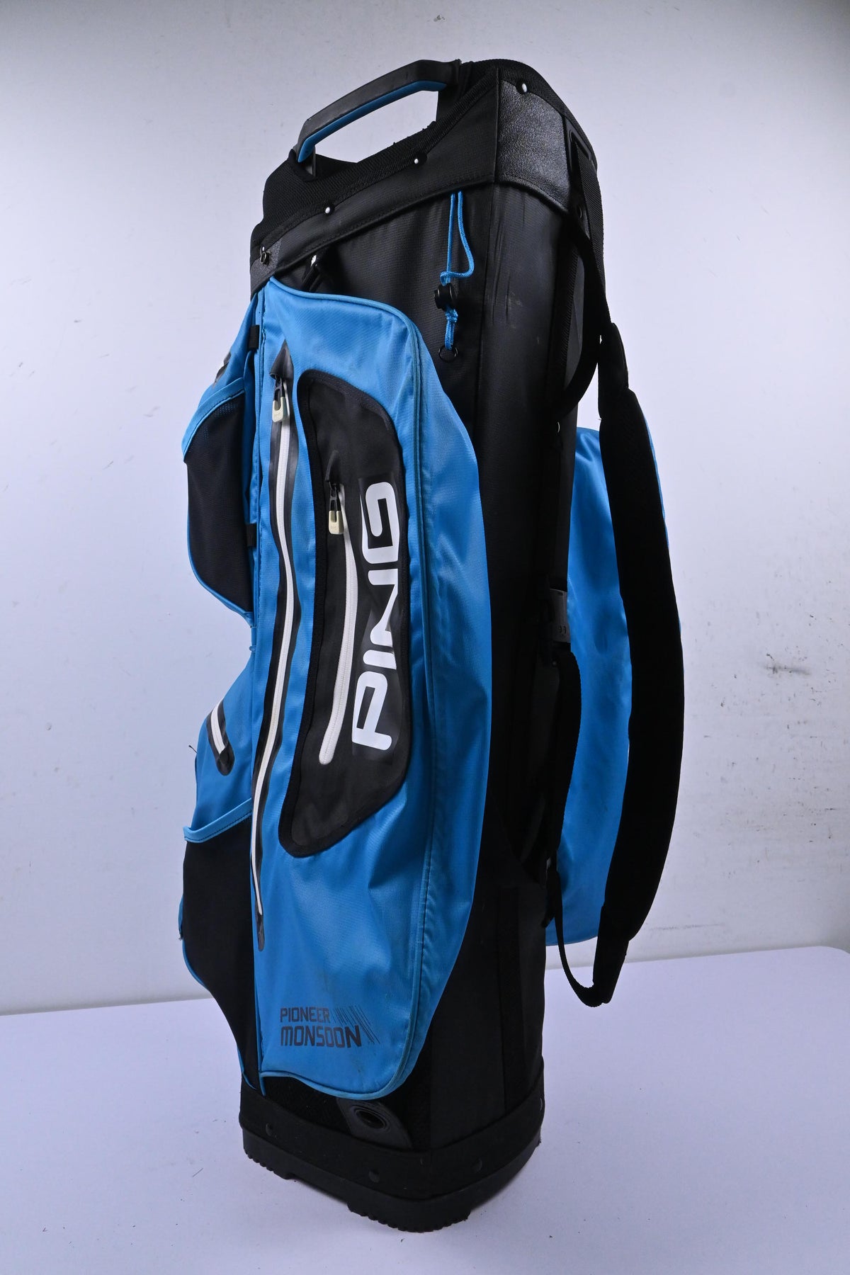 Ping Pioneer Monsoon Cart Bag / 14-Way Divider / Blue & Black