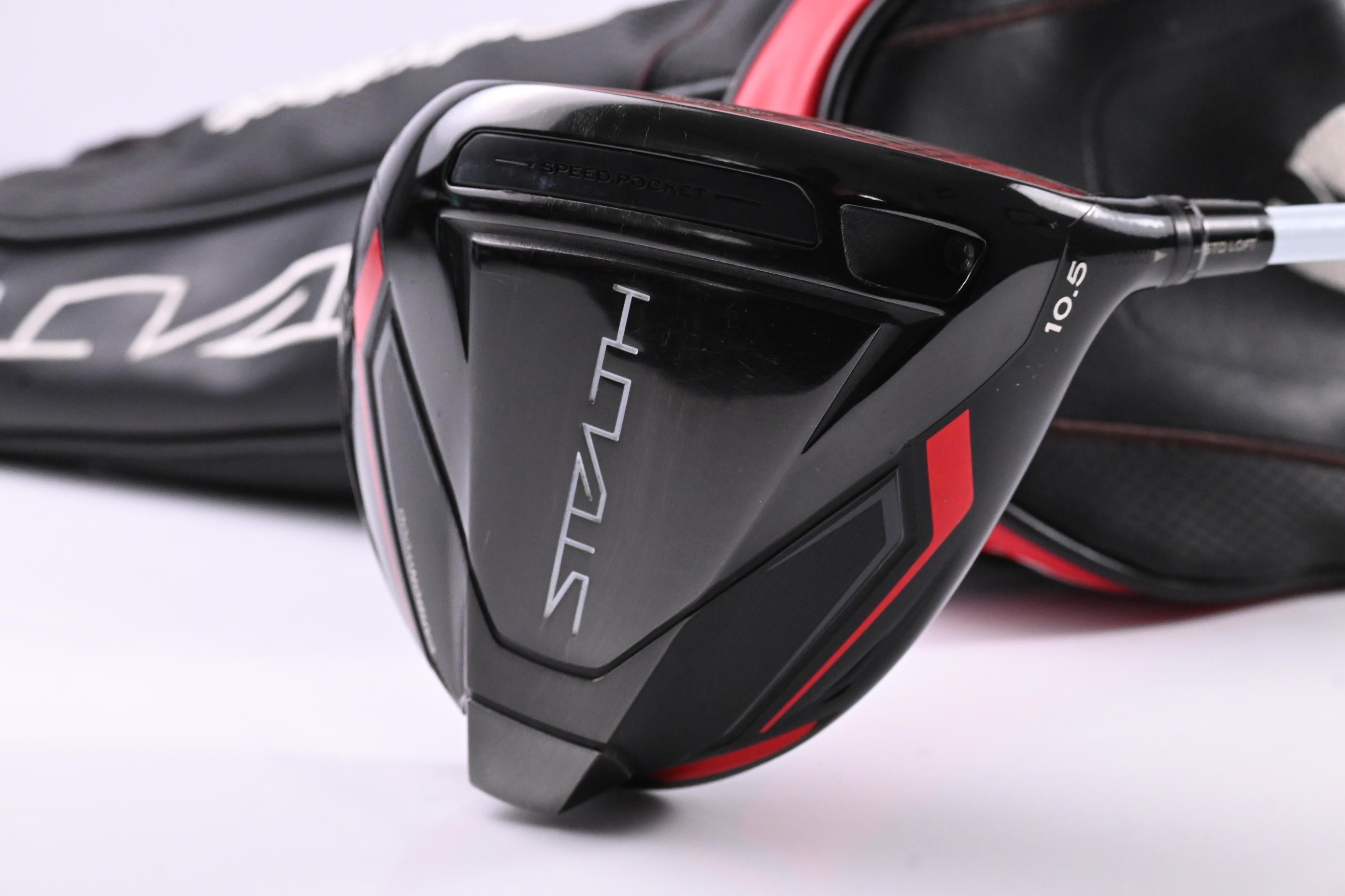 Taylormade Stealth Driver / 10.5 Degree / X-Flex Matrix HD Red Tie 6Q3 Shaft
