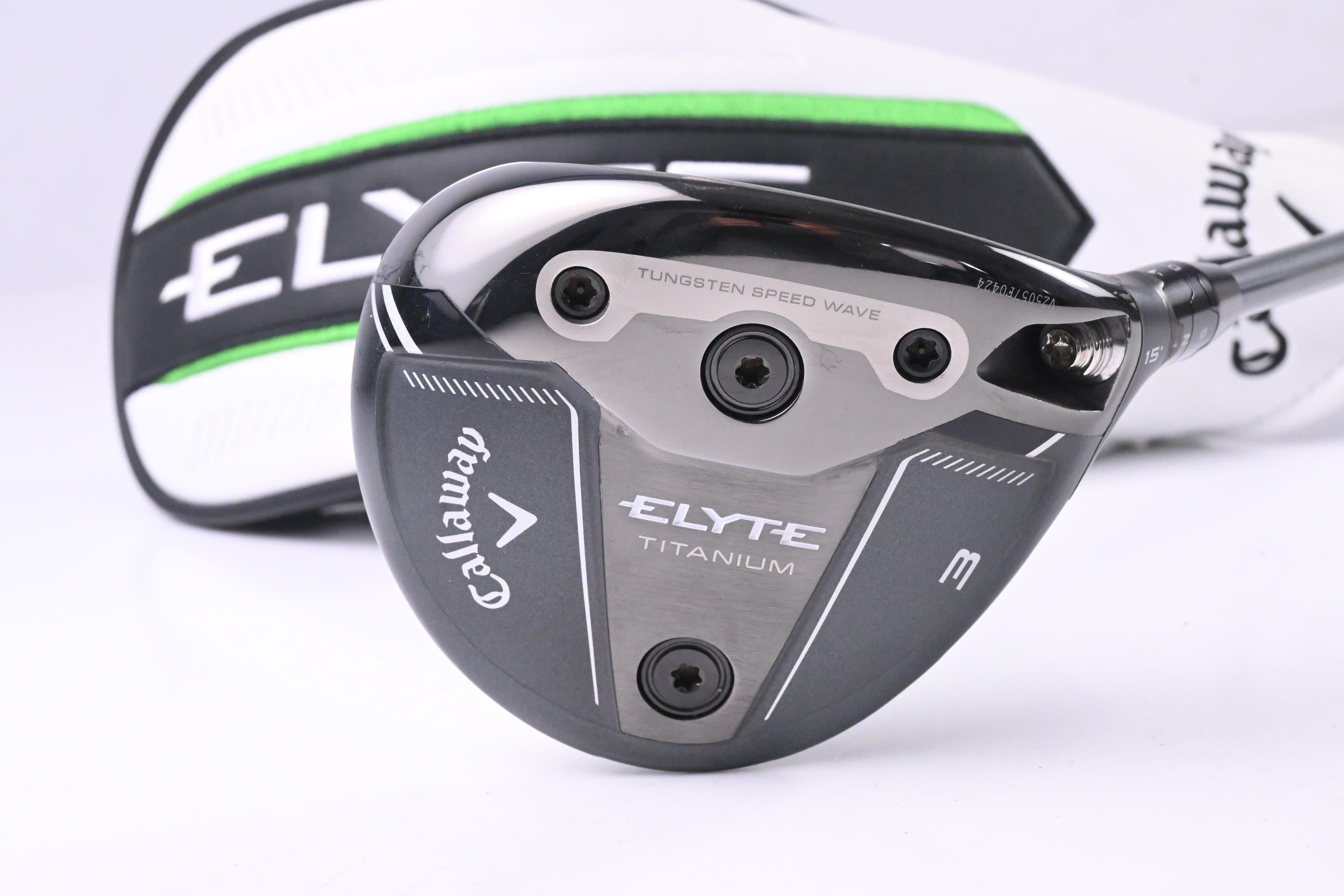 Callaway Elyte Ti #3 Wood / 15 Degree / Stiff Flex Denali Charcoal 60 Shaft