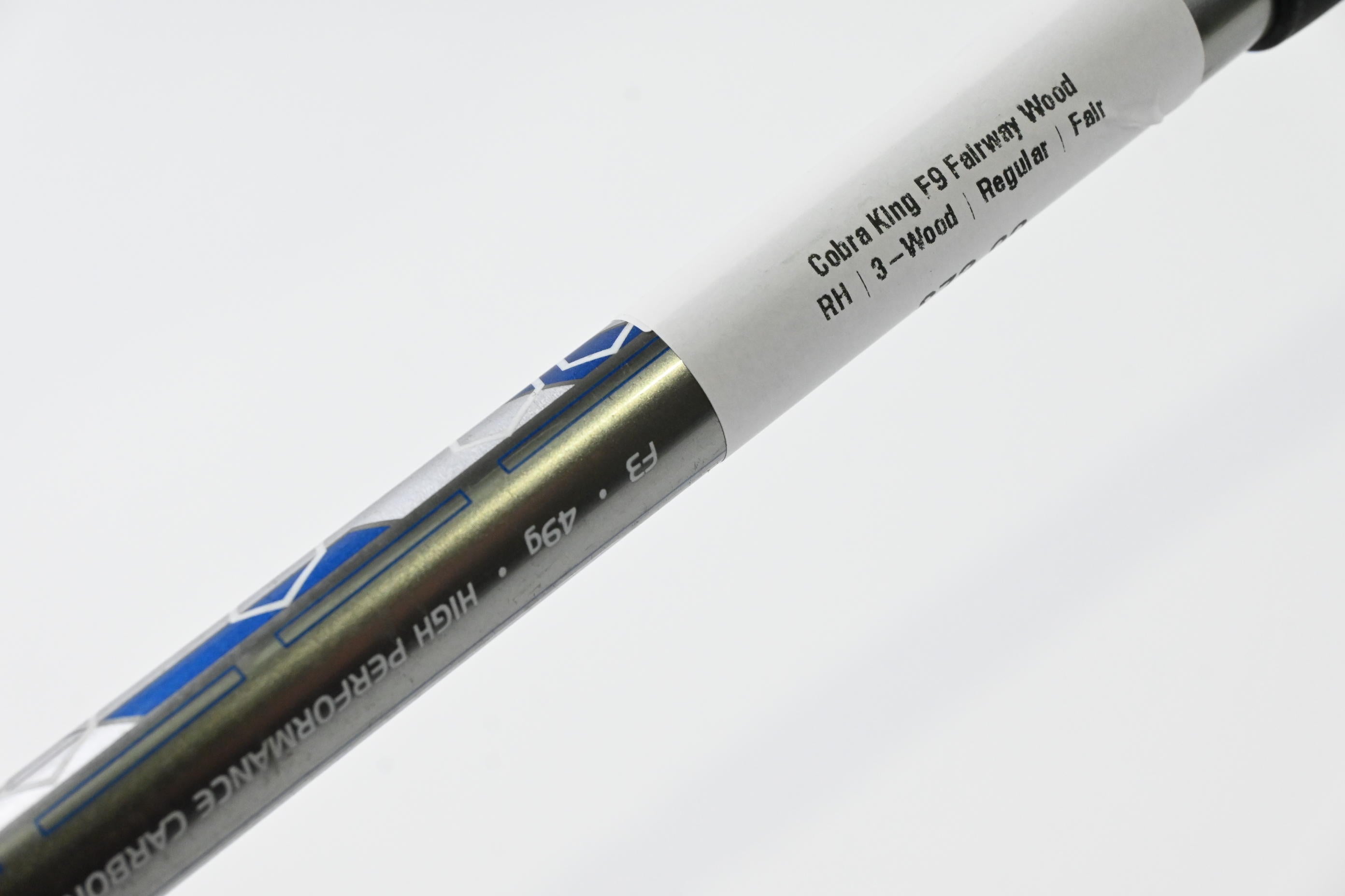 Cobra King F9 #3 Wood / 13.5 Degree / Regular Flex UST Helium 49 Shaft