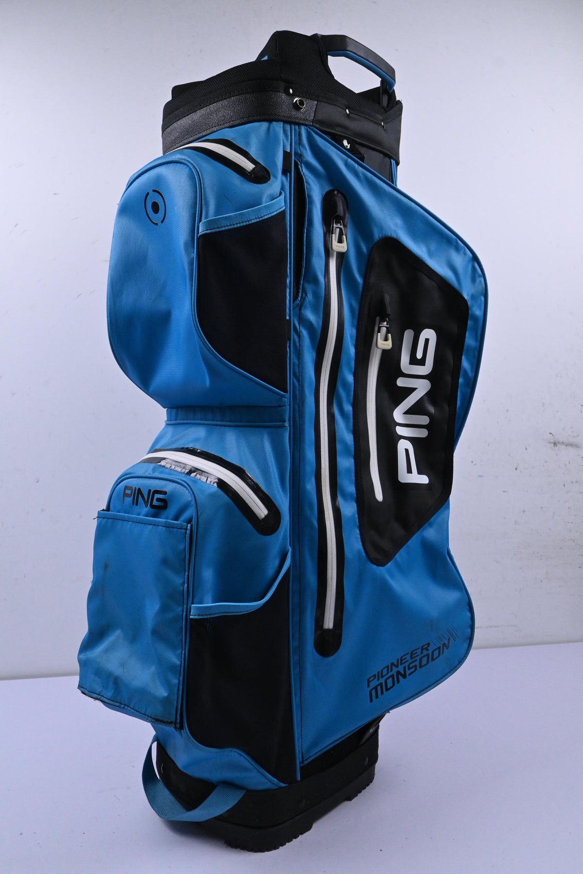 Ping Pioneer Monsoon Cart Bag / 14-Way Divider / Blue & Black