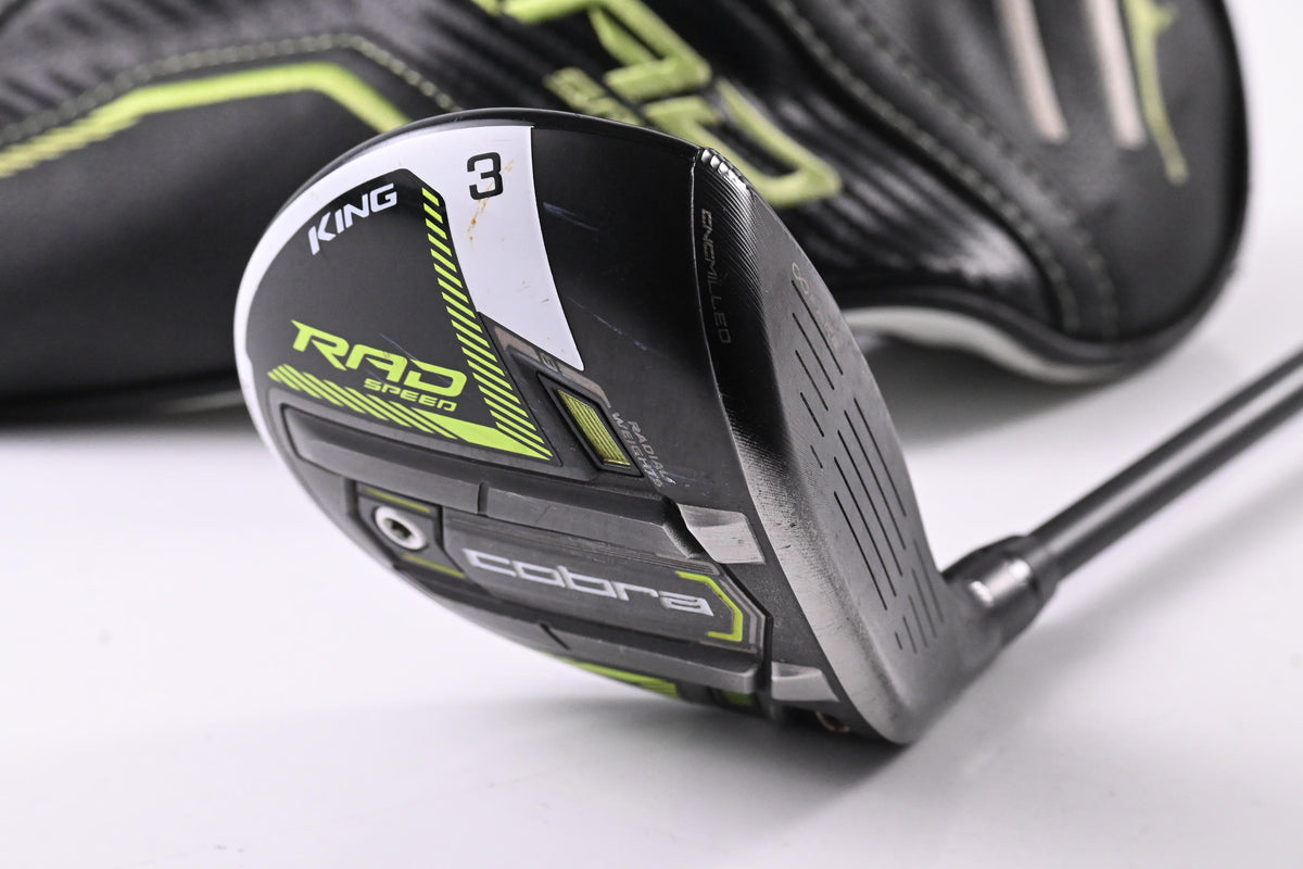 Cobra King Radspeed #3 Wood / 14.5 Degree / Stiff Flex Fujikura Motore X F1 7