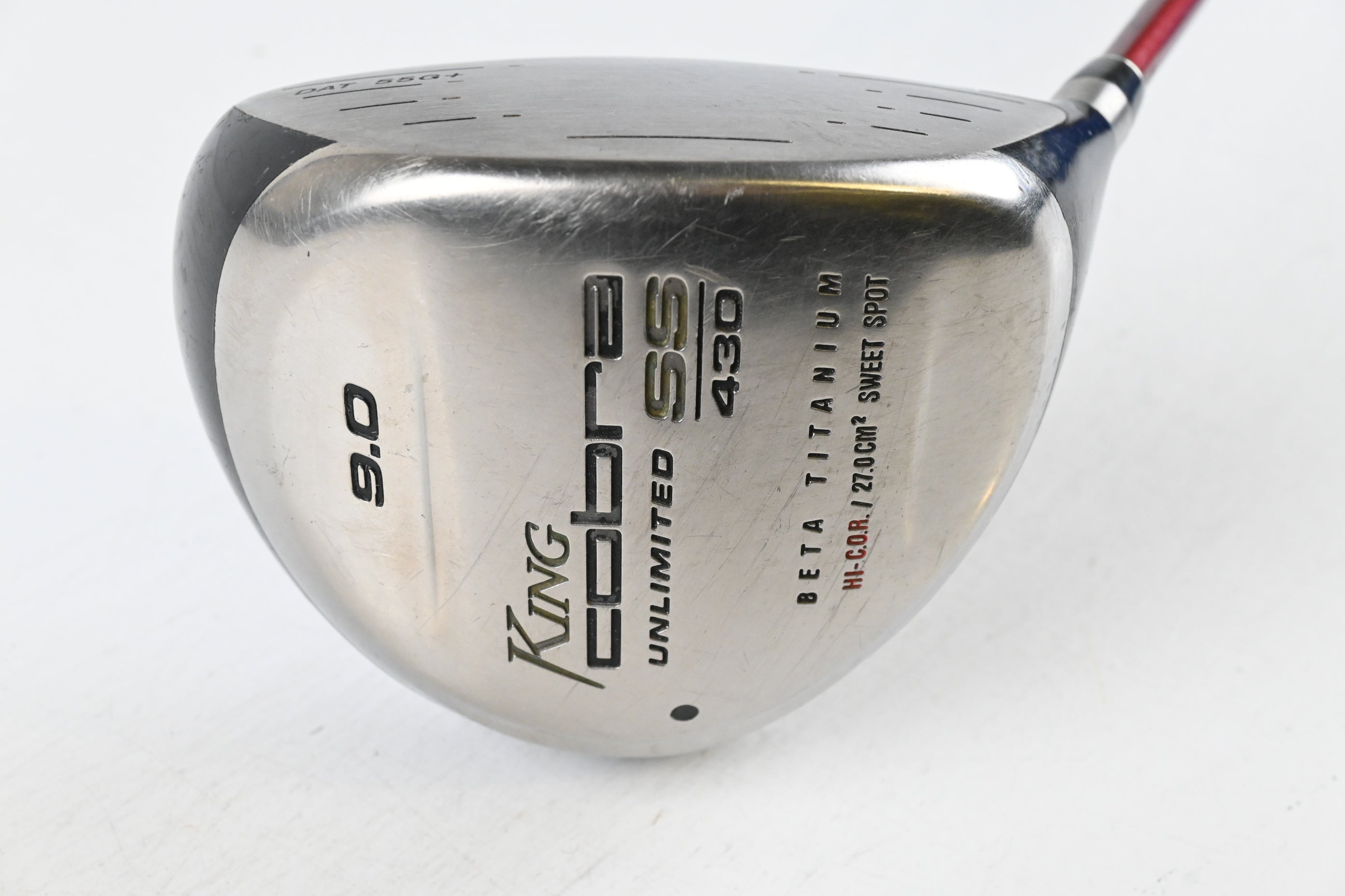 Cobra SS Driver / 9 Degree / Stiff Flex Graphite Design Tour 55 Shaft