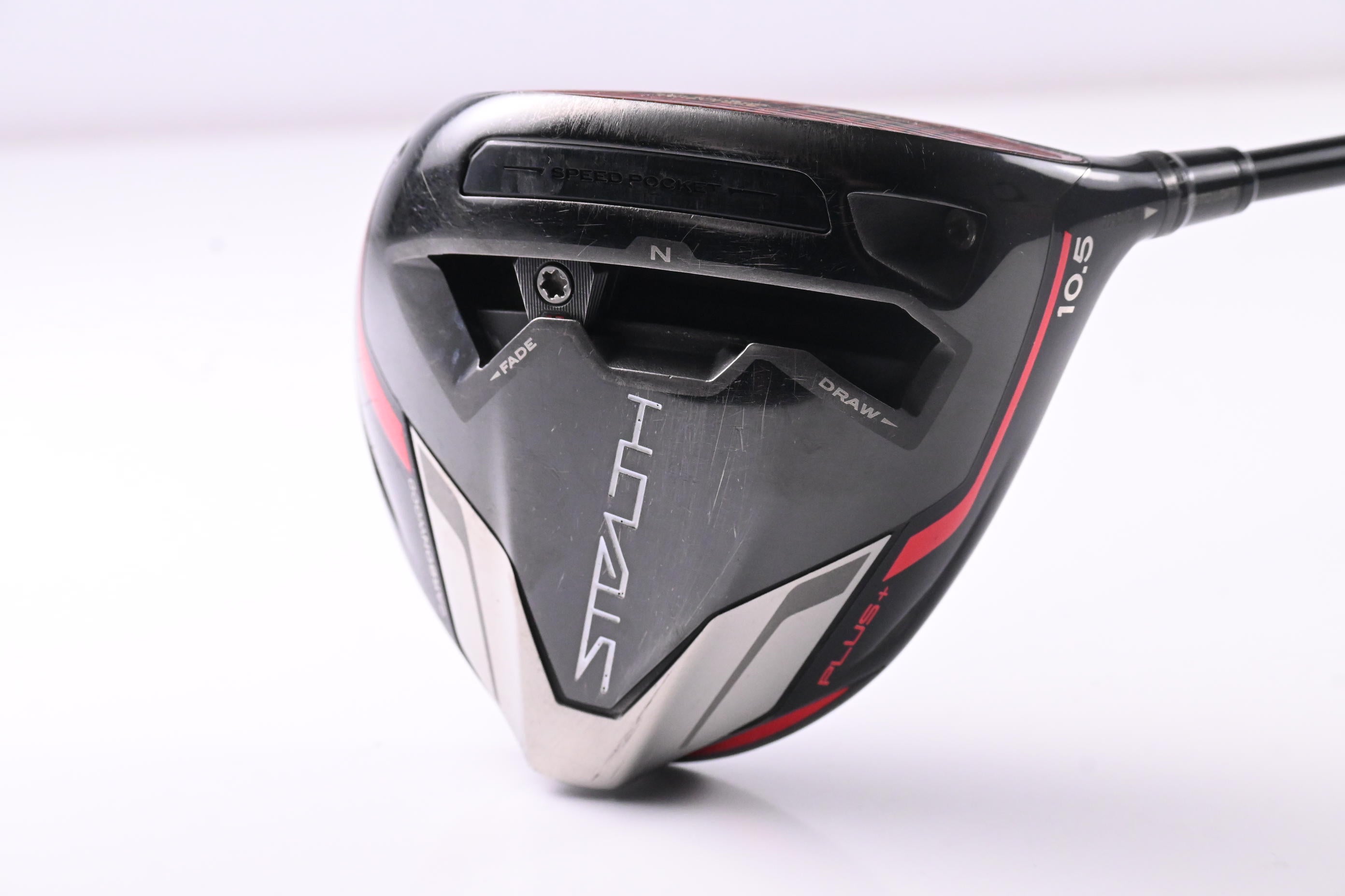 Taylormade Stealth Plus Driver / 10.5 Degree / Stiff Flex Hzrdus Smoke Black RDX