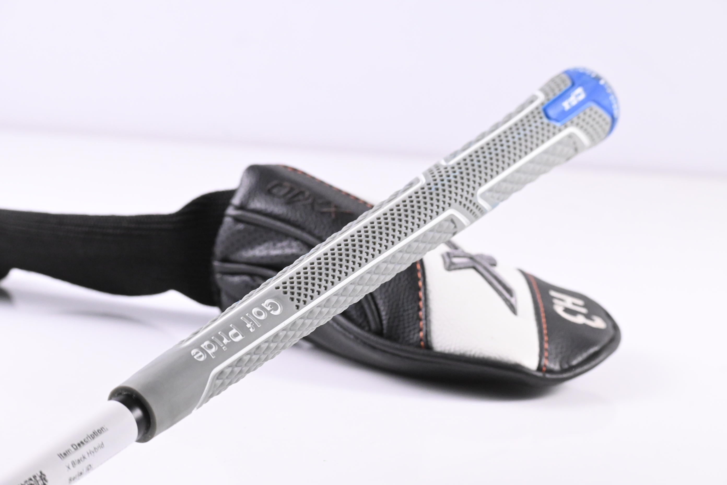 XXIO X Black #3 Hybrid / 18 Degree / Stiff Flex Miyazaki AX-1 55g Shaft
