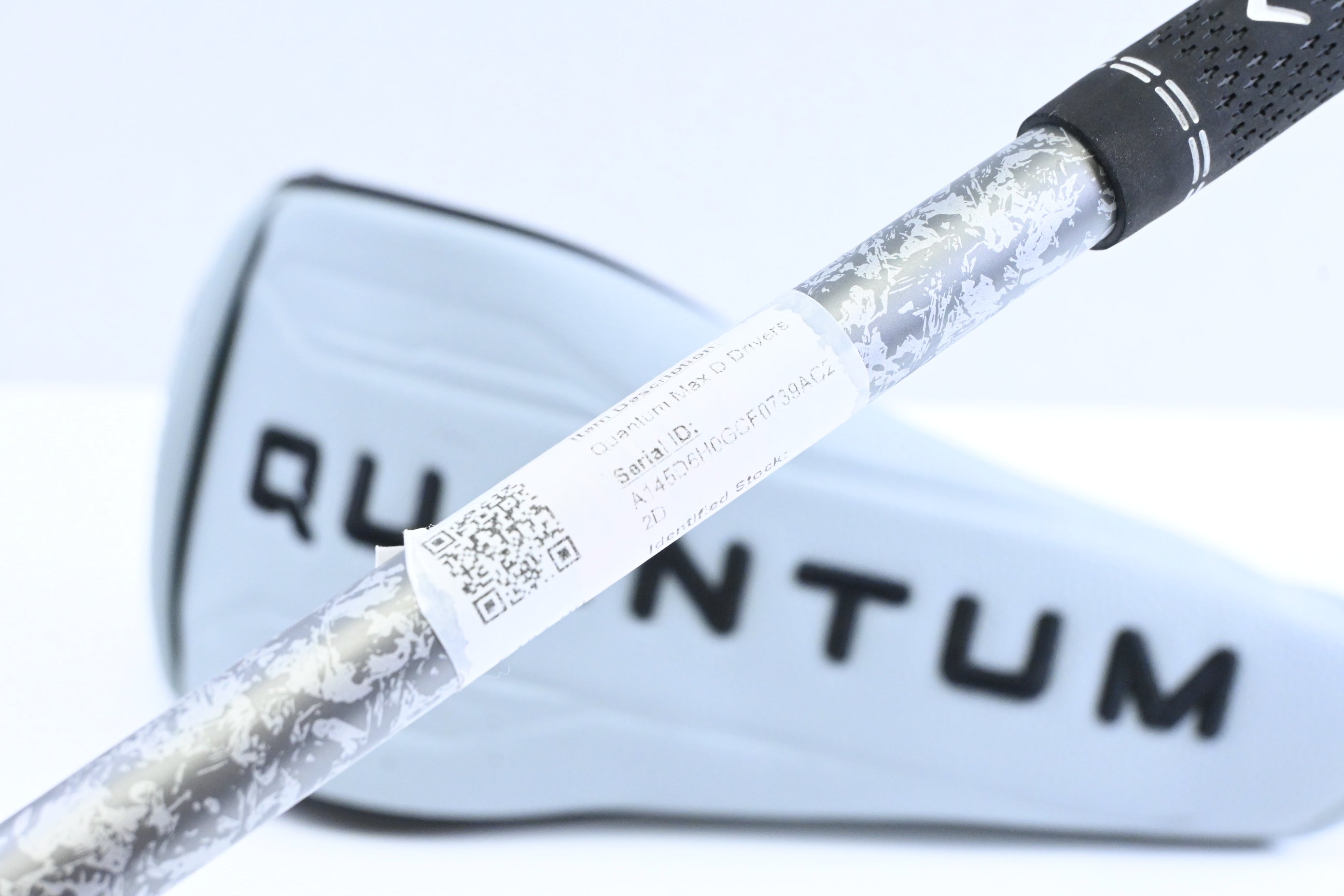 Callaway Quantum Max D Driver / 10.5 Degree / Regular Flex Denali Frost Silver