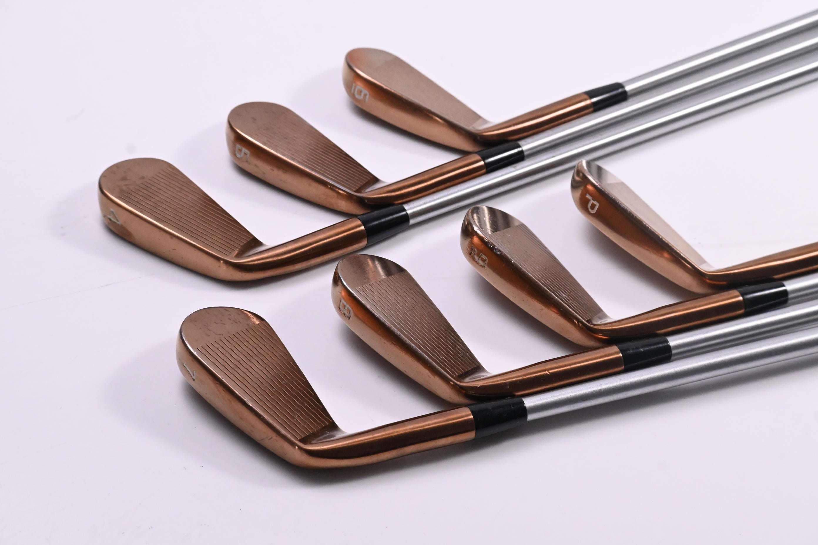Cobra King RF Forged MB Copper Irons / 4-PW / Stiff Flex KBS Tour C-Taper 120