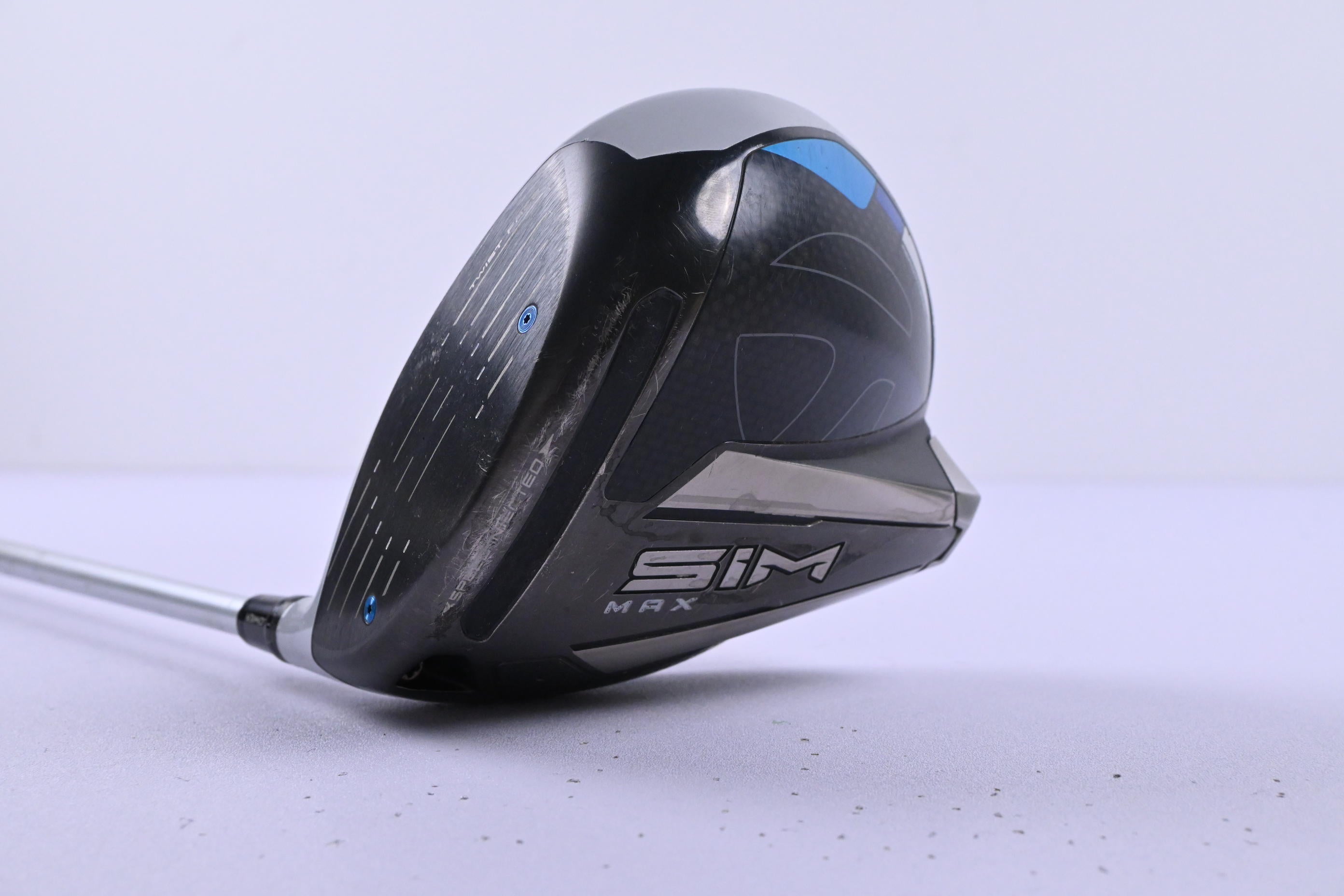 Left Hand Taylormade SIM Max Driver / 9 Degree / Stiff Flex Tensei CK Blue 50