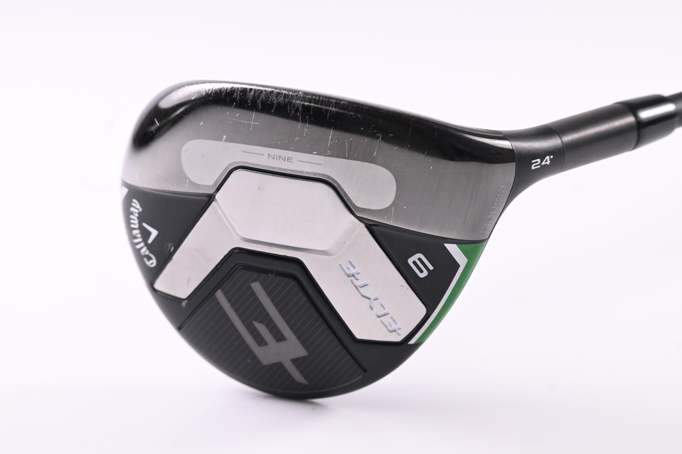 Callaway Elyte #9 Wood / 24 Degree / Regular Flex Mitsubishi Vanquish 5 Shaft