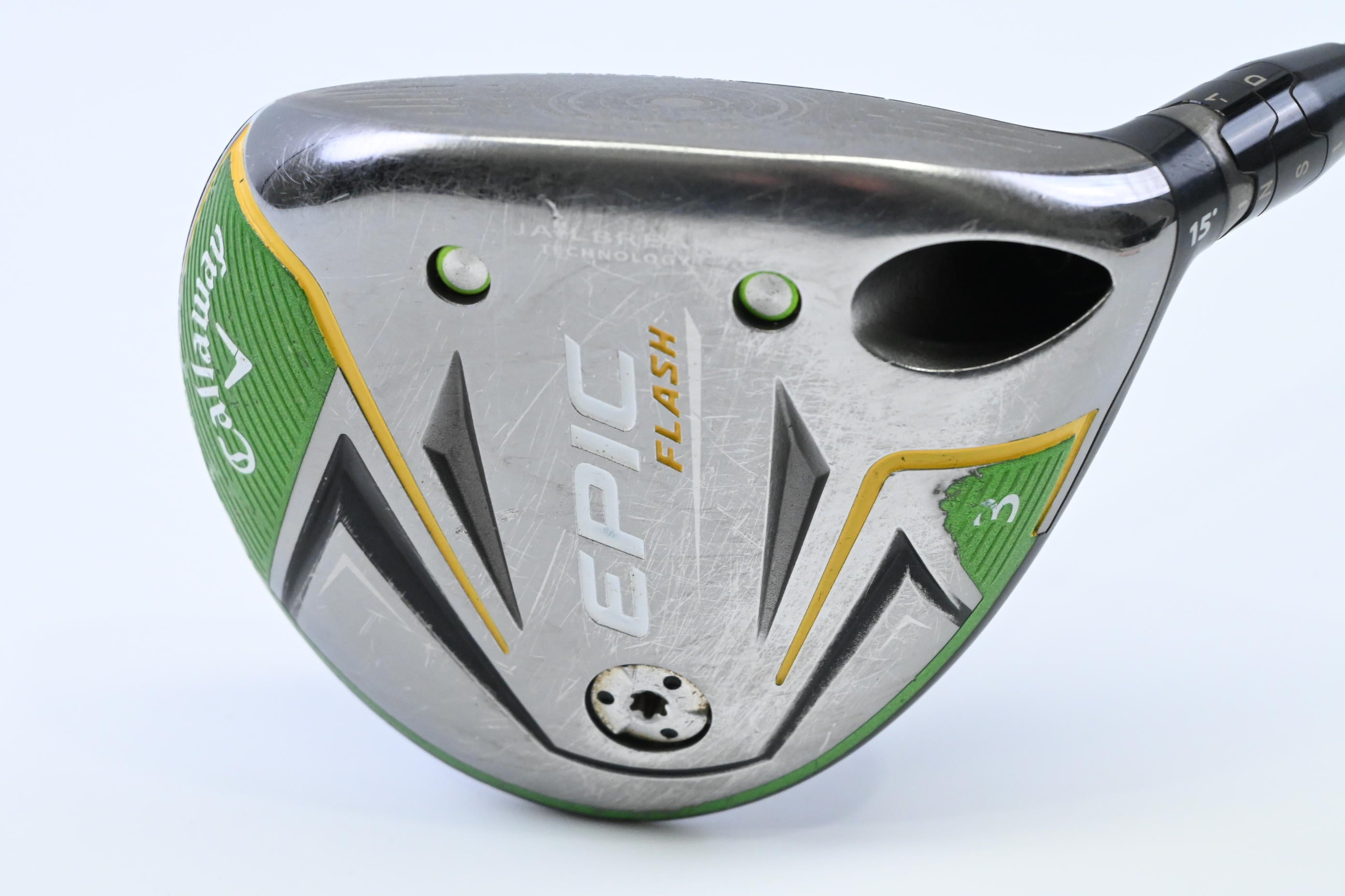 Callaway Epic Flash #3 Wood / 15 Degree / Regular Flex Tensei AV Blue 75 Shaft