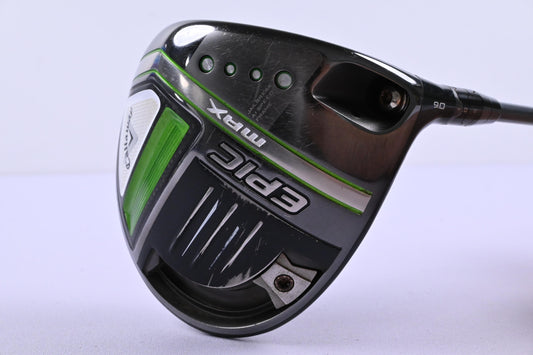 Callaway Epic Max Driver / 9 Degree / Regular Flex HZRDUS Smoke iM10 50 Shaft