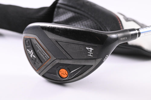 XXIO X Black #4 Hybrid / 20 Degree / Stiff Flex Miyazaki AX-1 55 Shaft