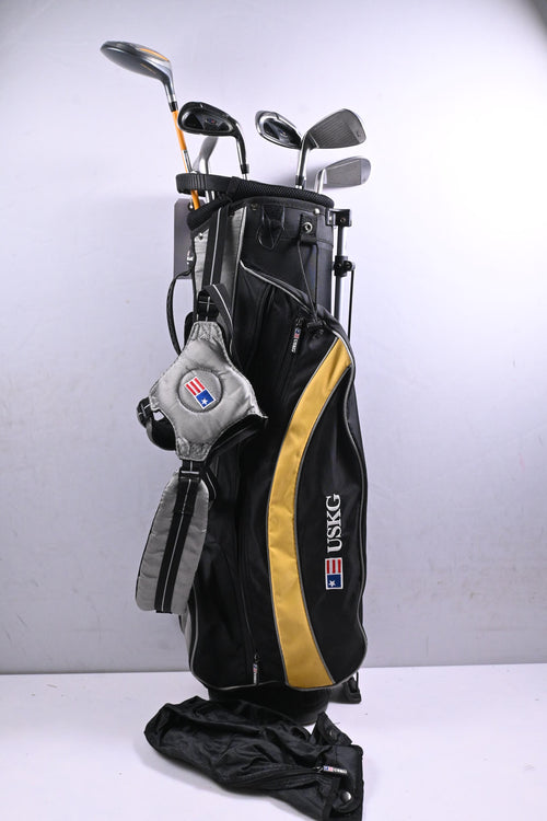 Junior US Kids Ultralight WT-10 Package Set / Woods, Irons, Putter, Bag