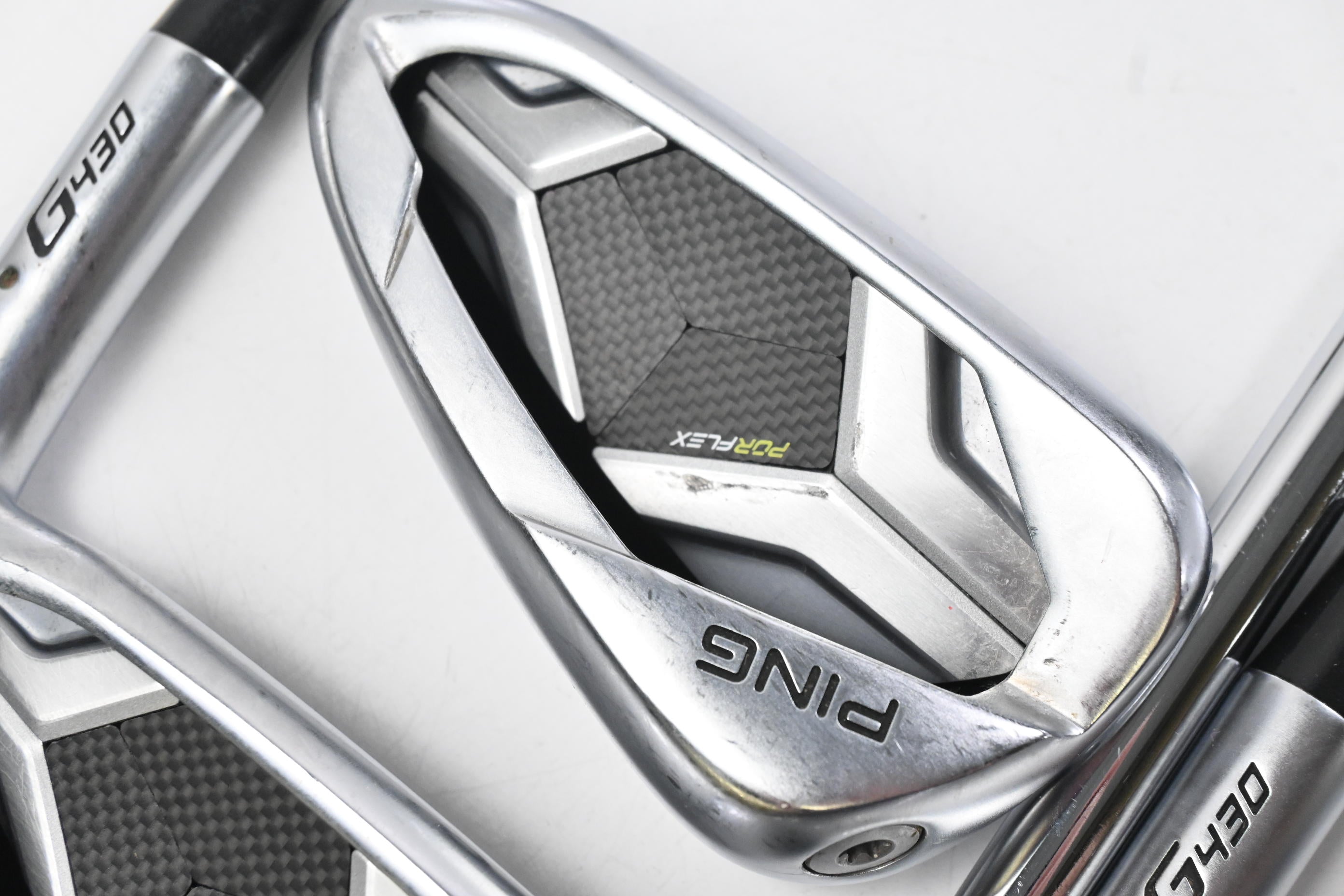Ping G430 Irons / 5-9i / Green Dot / X Flex Dynamic Gold X100 Shafts