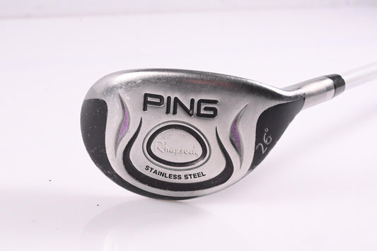 Ladies Ping Rhapsody #5 Hybrid / 26 Degree / Ladies Flex Ping TFC 129 H Shaft