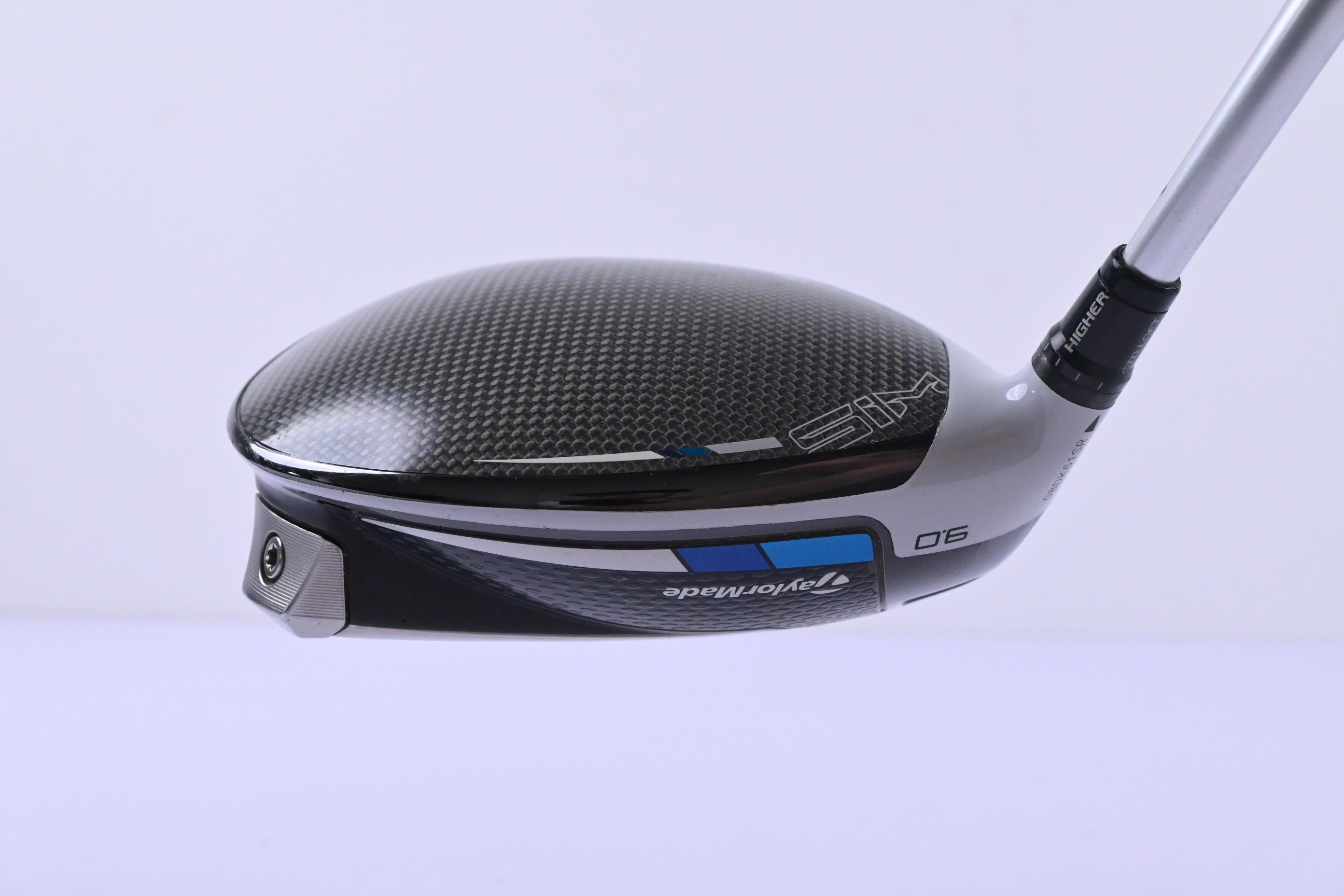 Left Hand Taylormade SIM Max Driver / 9 Degree / Stiff Flex Tensei CK Blue 50