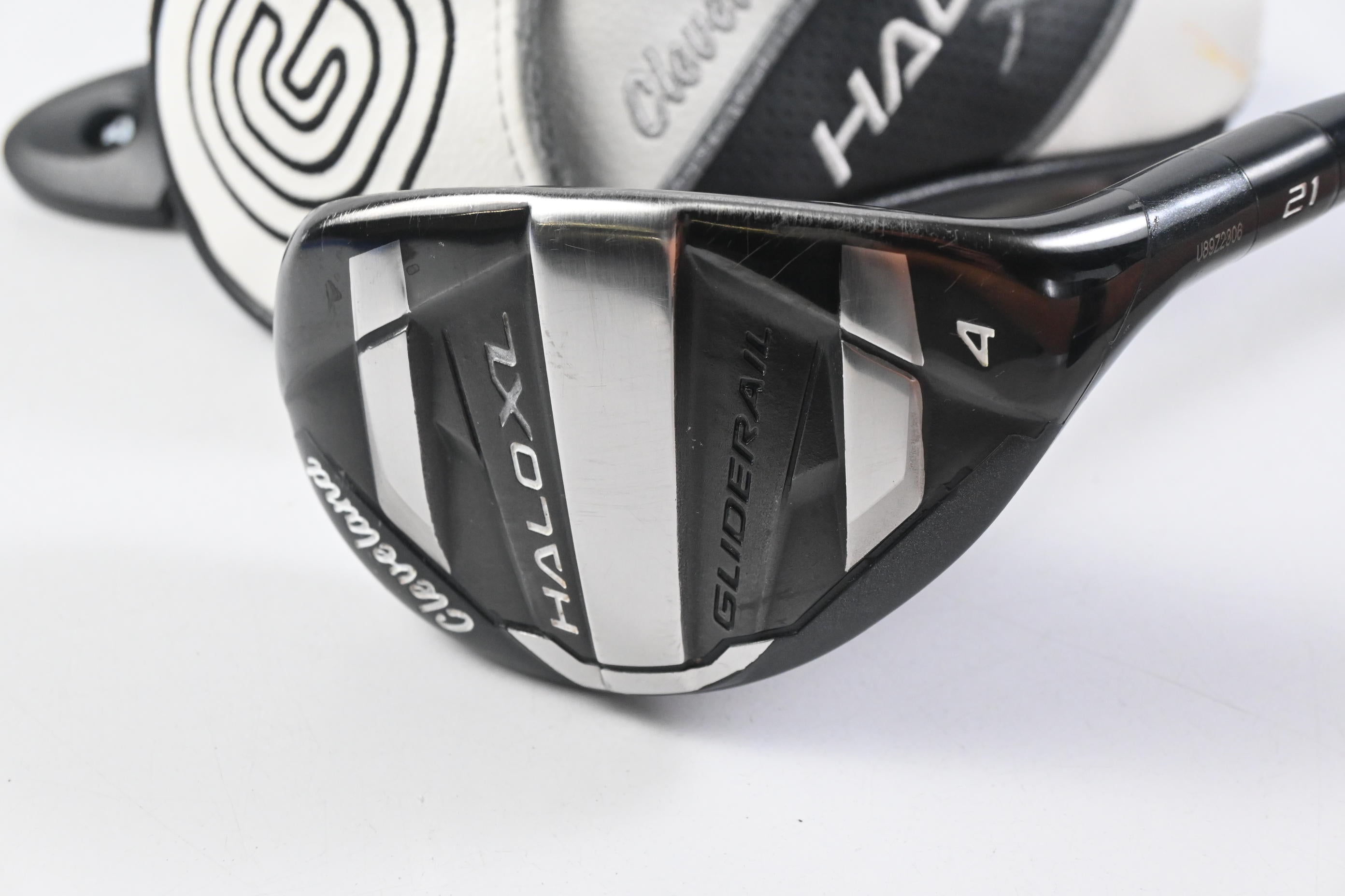 Cleveland Halo XL #4 Hybrid / 21 Degree / Senior Flex Aldila Ascent 50 Shaft