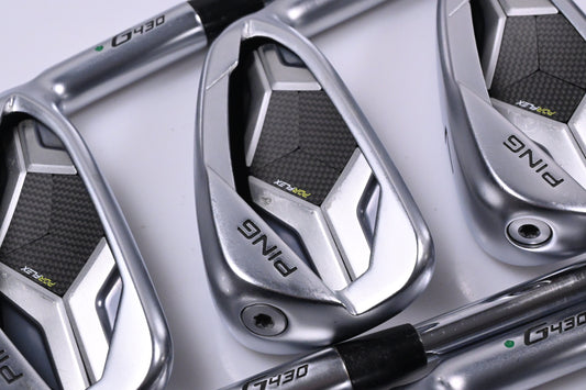 Ping G430 Irons / 5-PW / Green Dot / Stiff Flex Dynamic Gold 120 S300 Shafts