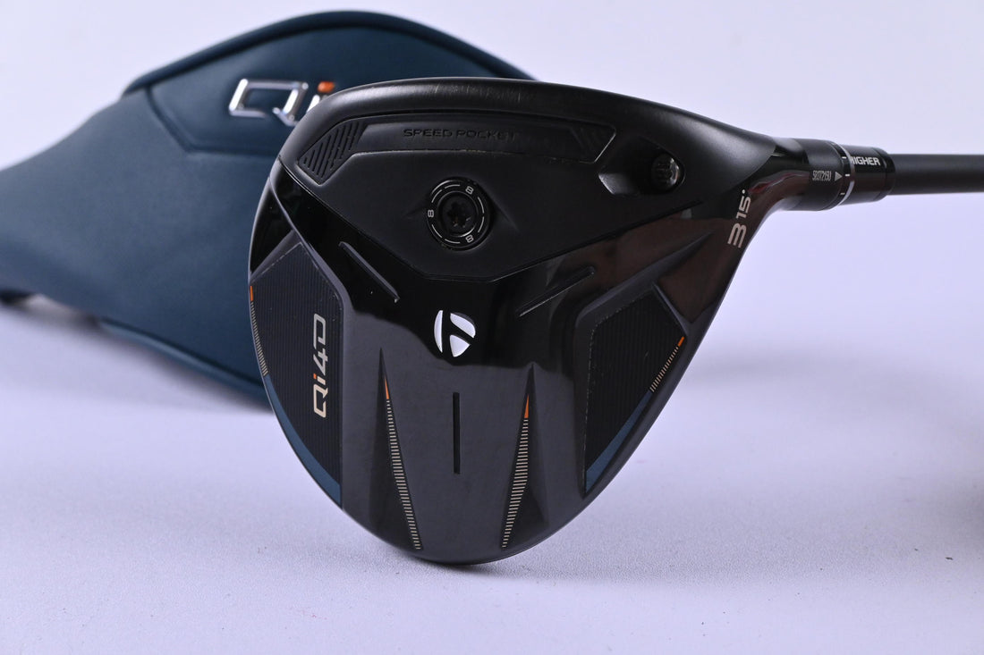 Taylormade Qi4D #3 Wood / 15 Degree / Regular Flex REAX 65 Shaft