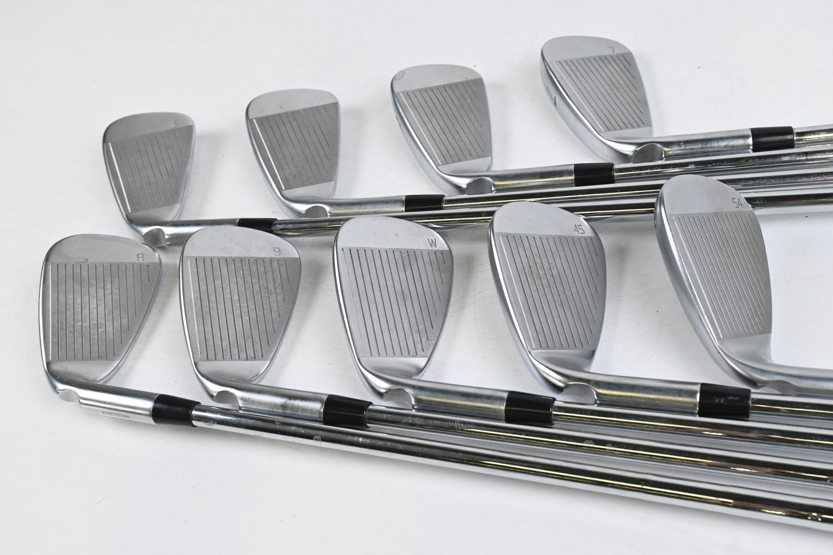 Ping G430 Irons / 4-PW+GW+SW / Green Dot / Regular Flex Ping AWT 2.0 Shafts