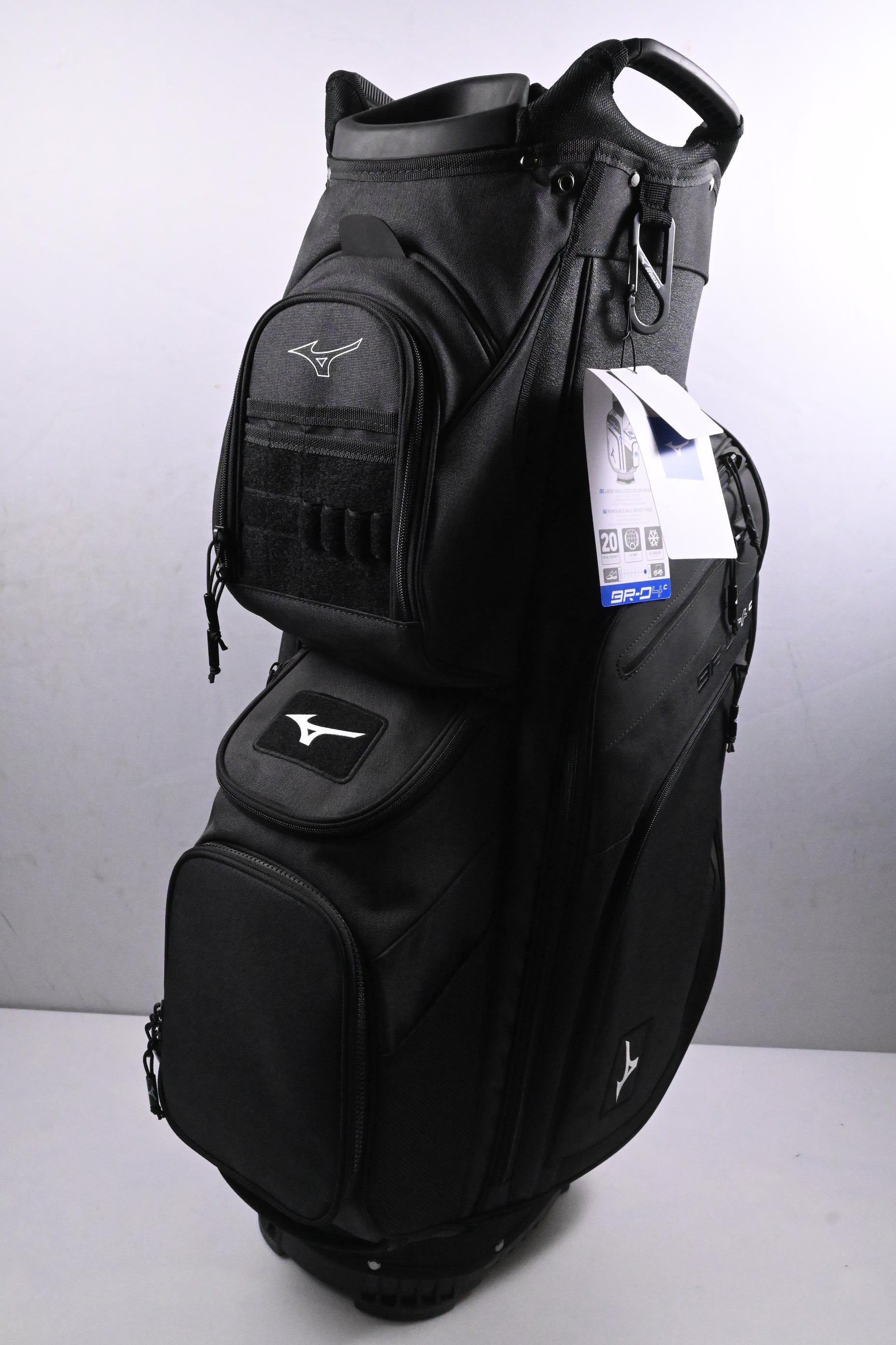 Mizuno BR-D4c Cart Bag / 14-Way Divider / Black