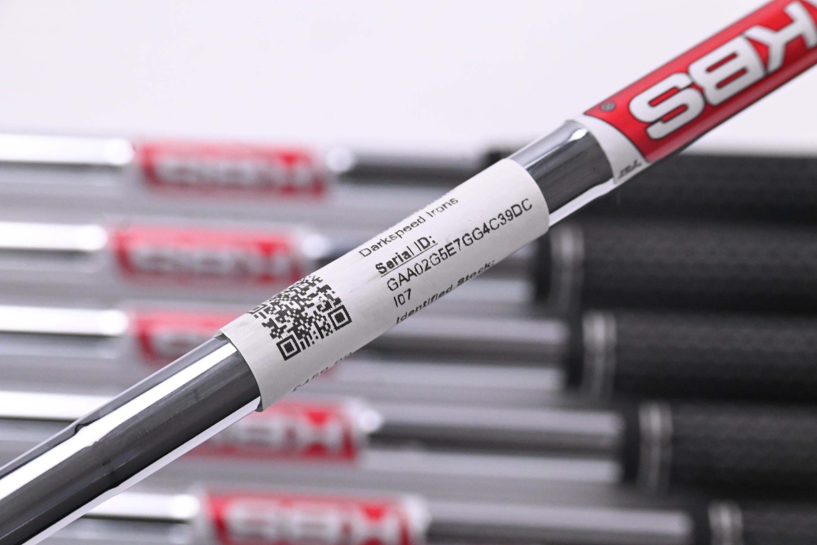 Cobra Darkspeed Irons / 5-PW+SW / Regular Flex KBS Tour Lite Shafts