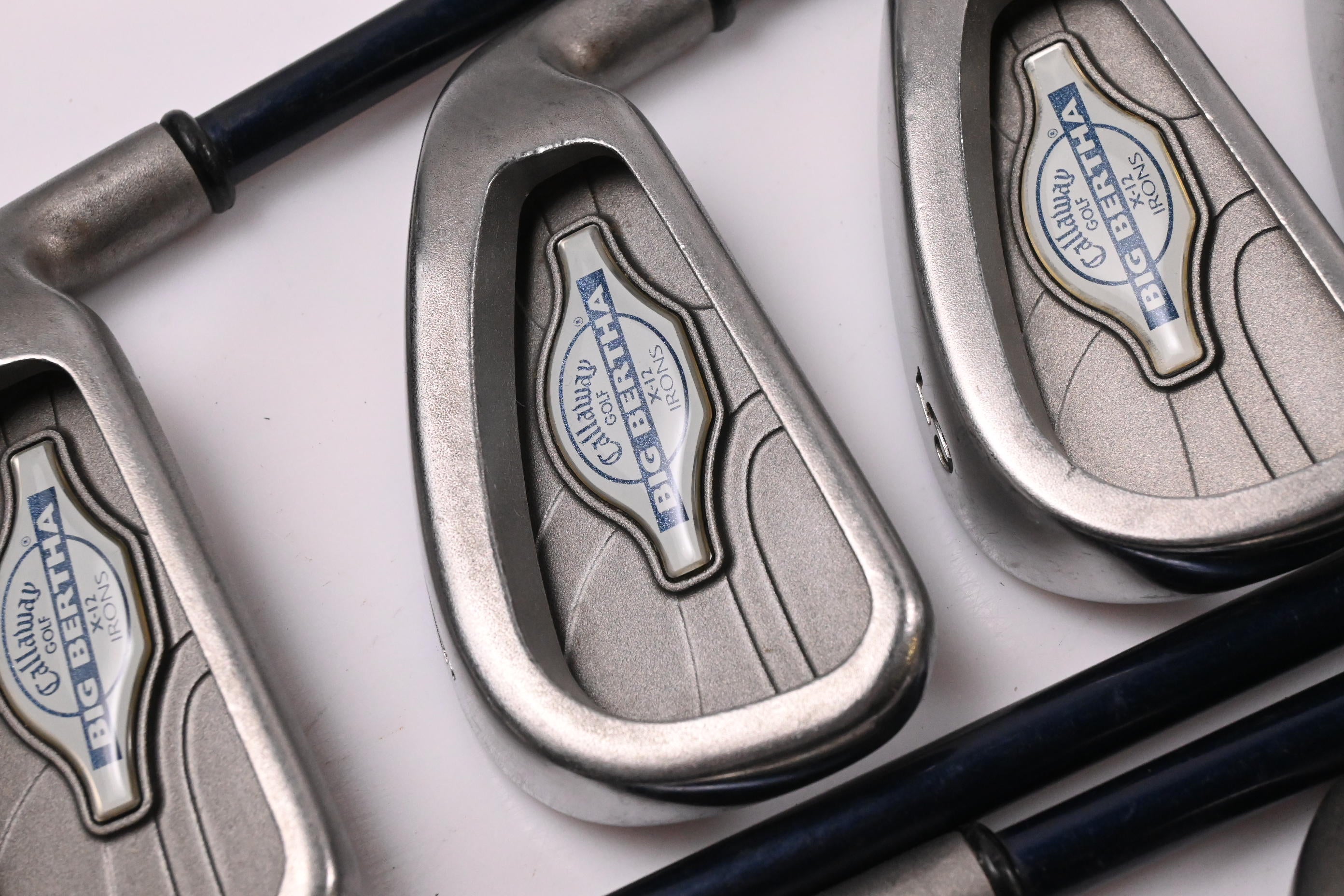 Callaway Big Bertha X-12 Irons / 3-PW+SW / Firm Flex Callaway 99 Shafts