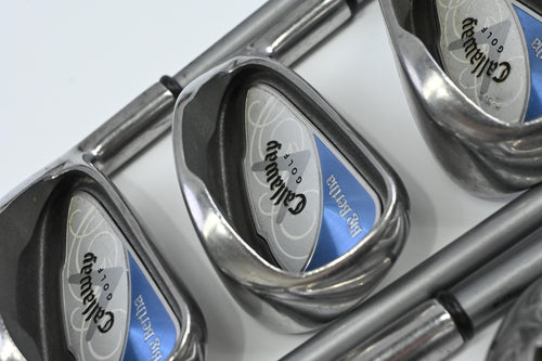 Ladies Callaway Big Bertha 2004 Irons / 5-PW+SW / Ladies Flex Callaway 55 Shafts