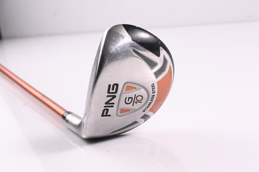 Left Hand Ping G10 #3 Hybrid / 18 Degree / Regular Flex Ping TFC 129 Shaft