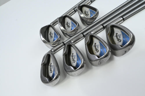 Ladies Callaway Big Bertha 2004 Irons / 5-PW+SW / Ladies Flex Callaway 55 Shafts