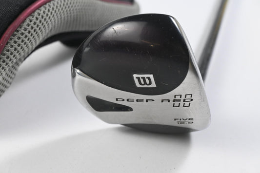 Wilson Deep Red II #5 Wood / 18 Degree / Regular Flex Grafalloy ProLite Shaft