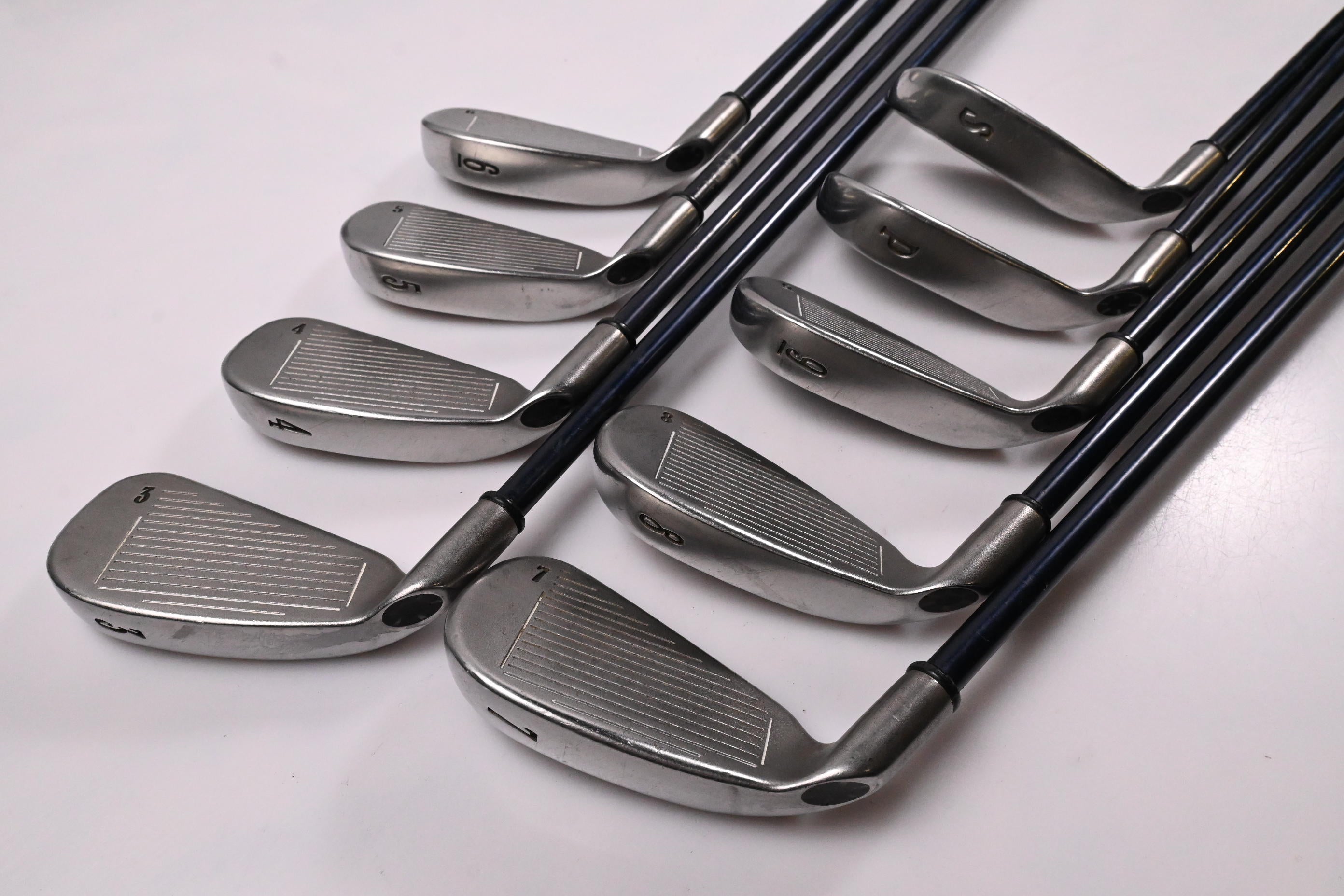Callaway Big Bertha X-12 Irons / 3-PW+SW / Firm Flex Callaway 99 Shafts