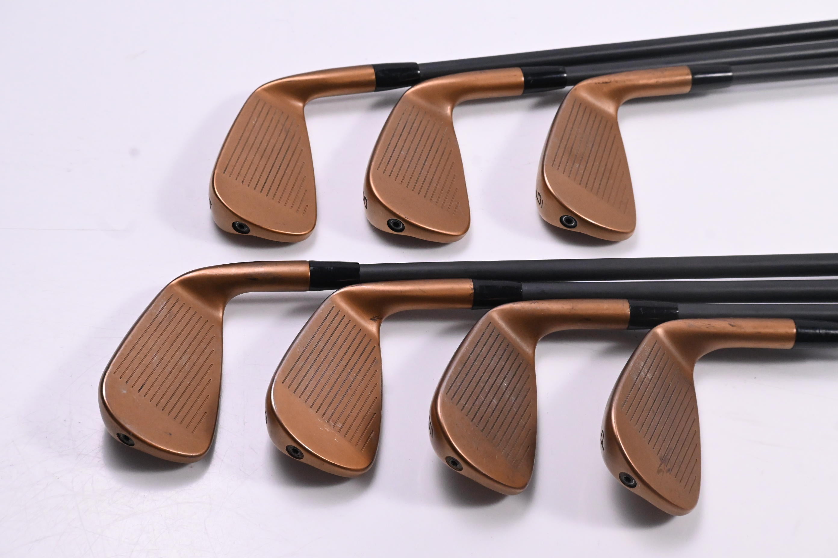 Left Hand Cobra King Forged Tec Copper Irons / 4-PW / Stiff Flex Fujikura Pro 63