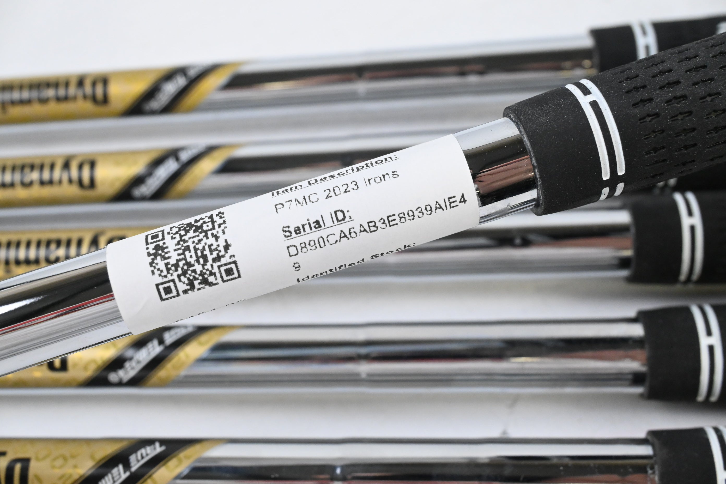 Taylormade P7MC 2023 Irons / 5-PW / X Flex Dynamic Gold 120 Tour Issue Shafts
