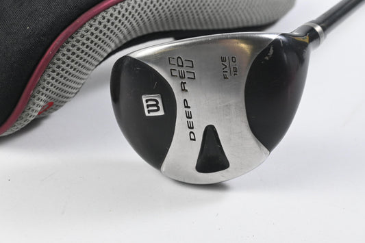 Wilson Deep Red II #5 Wood / 18 Degree / Regular Flex Grafalloy ProLite Shaft