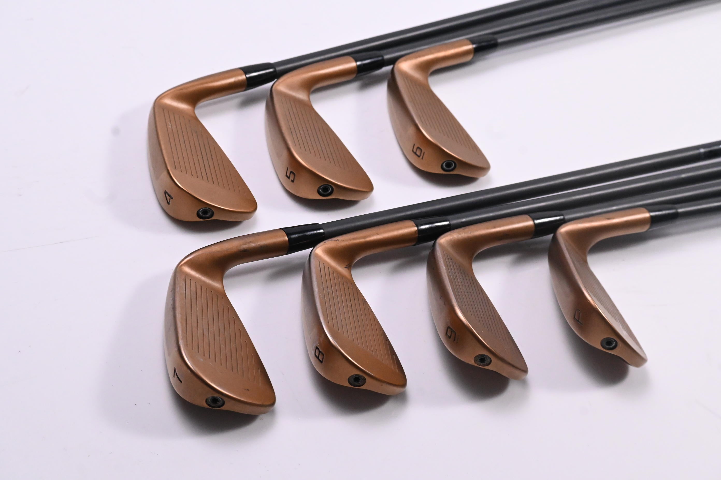 Left Hand Cobra King Forged Tec Copper Irons / 4-PW / Stiff Flex Fujikura Pro 63