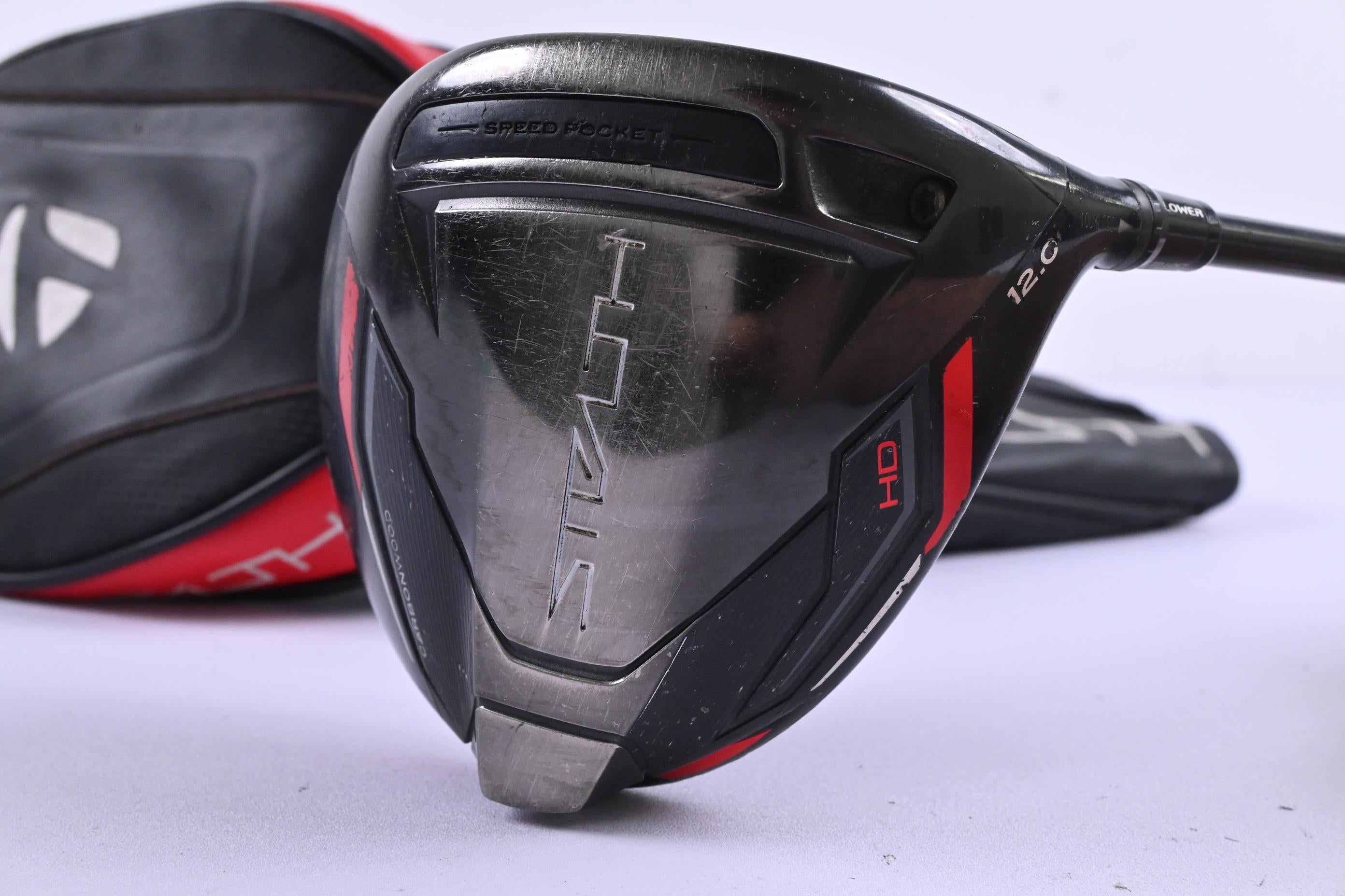Taylormade Stealth HD Driver / 12 Degree / Regular Flex Helium Black 5 Shaft